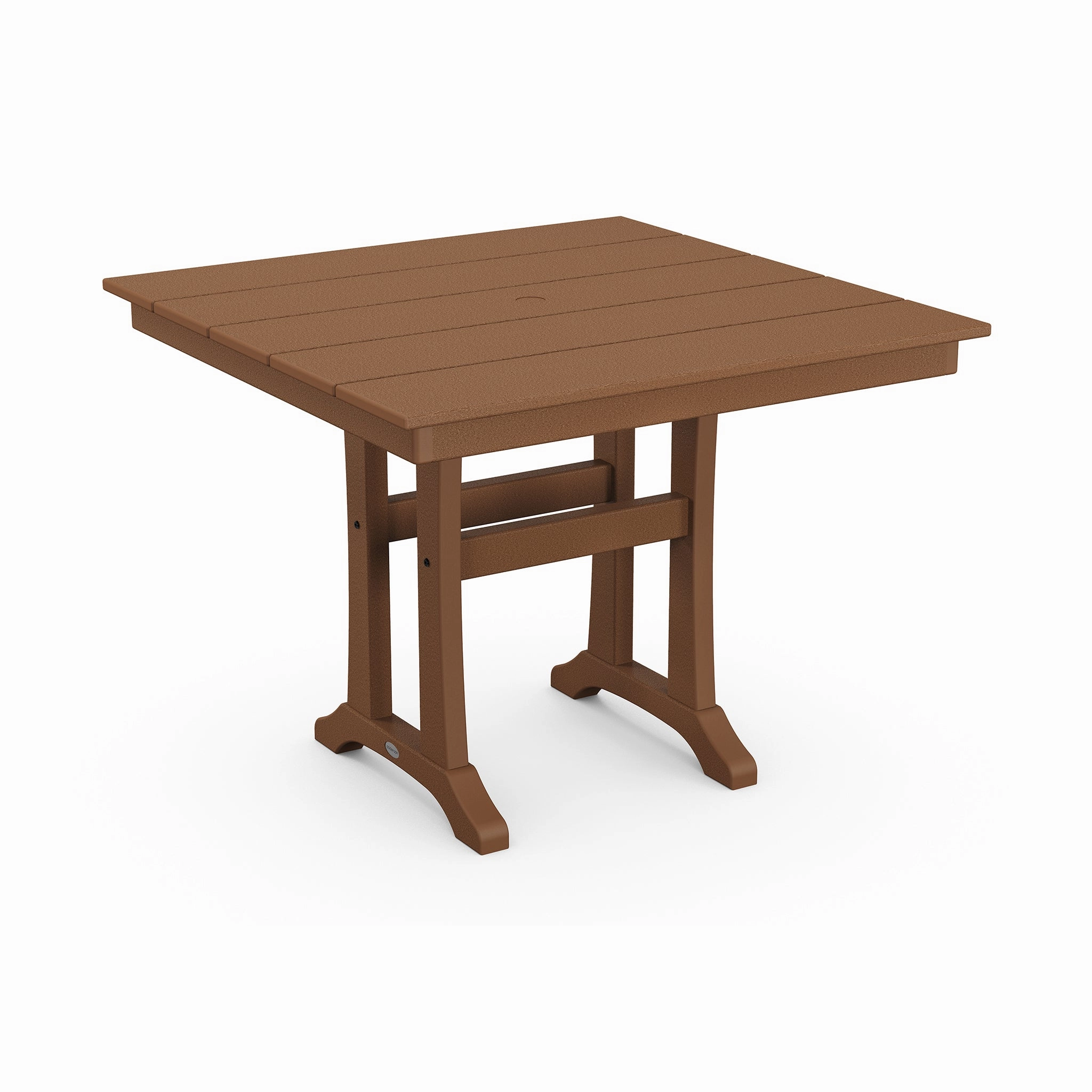 POLYWOOD Farmhouse Trestle 37" Dining Table