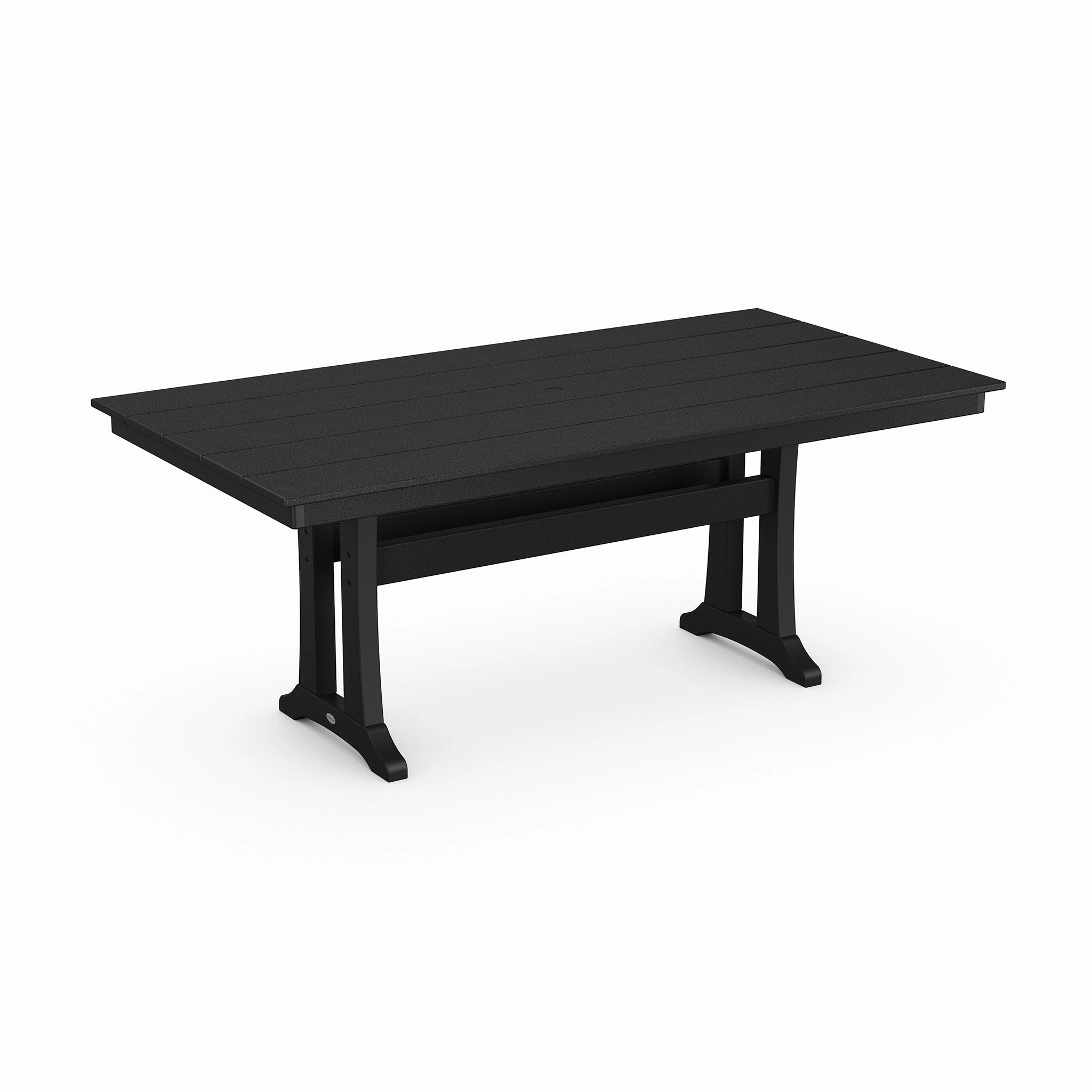 POLYWOOD Farmhouse Trestle 37" x 72" Dining Table