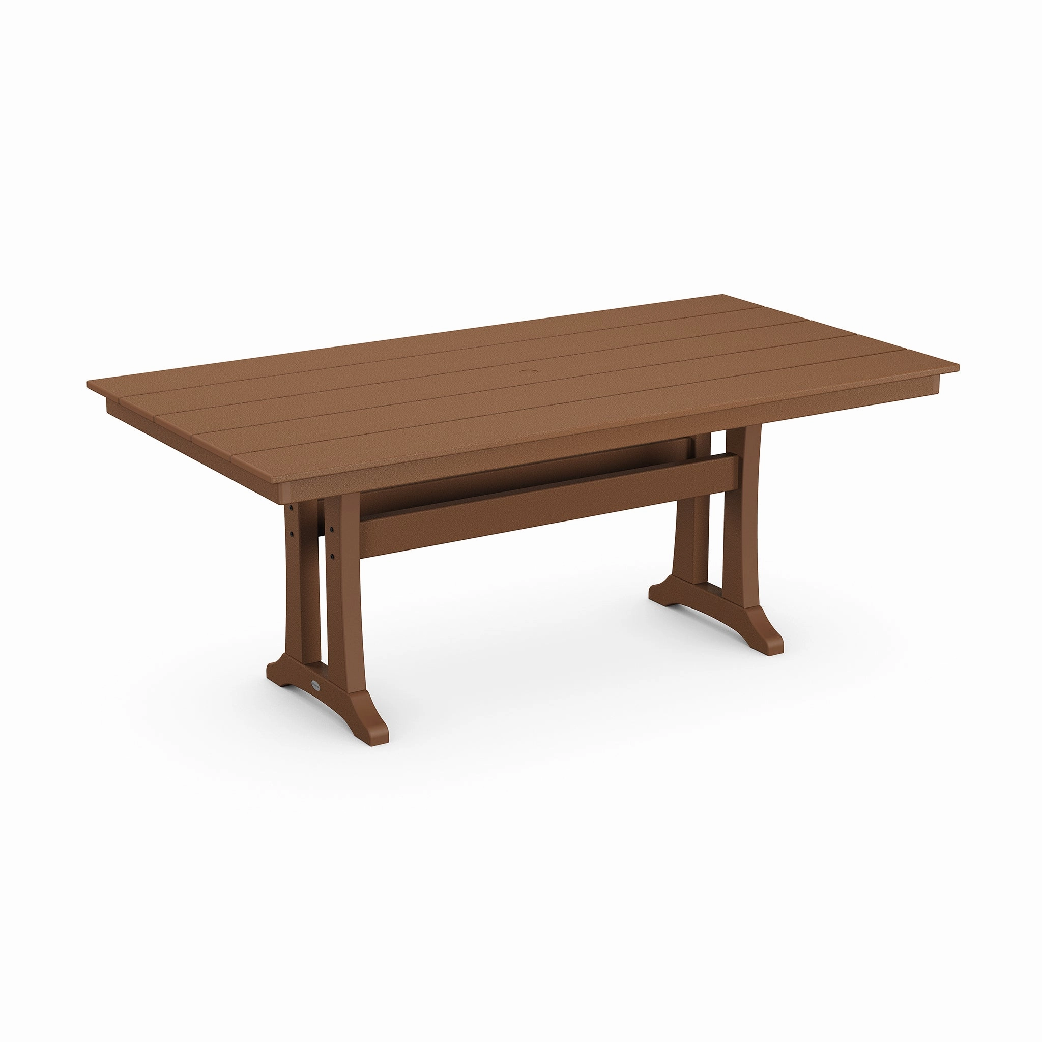 POLYWOOD Farmhouse Trestle 37" x 72" Dining Table