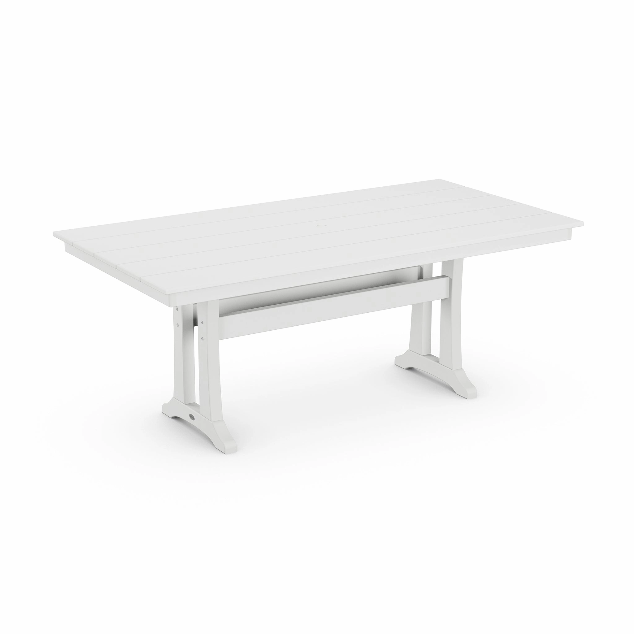POLYWOOD Farmhouse Trestle 37" x 72" Dining Table