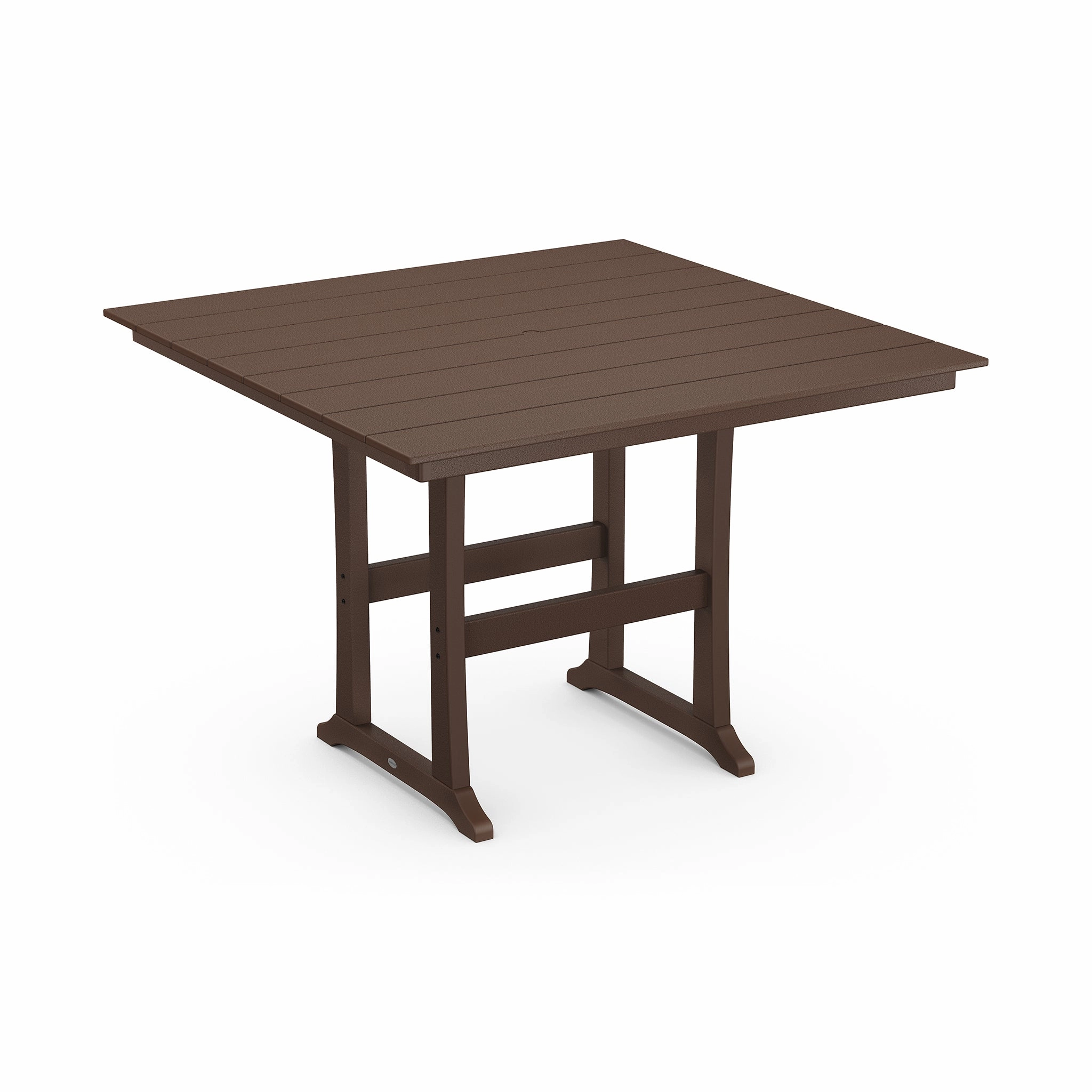 POLYWOOD Farmhouse Trestle 59" Bar Table