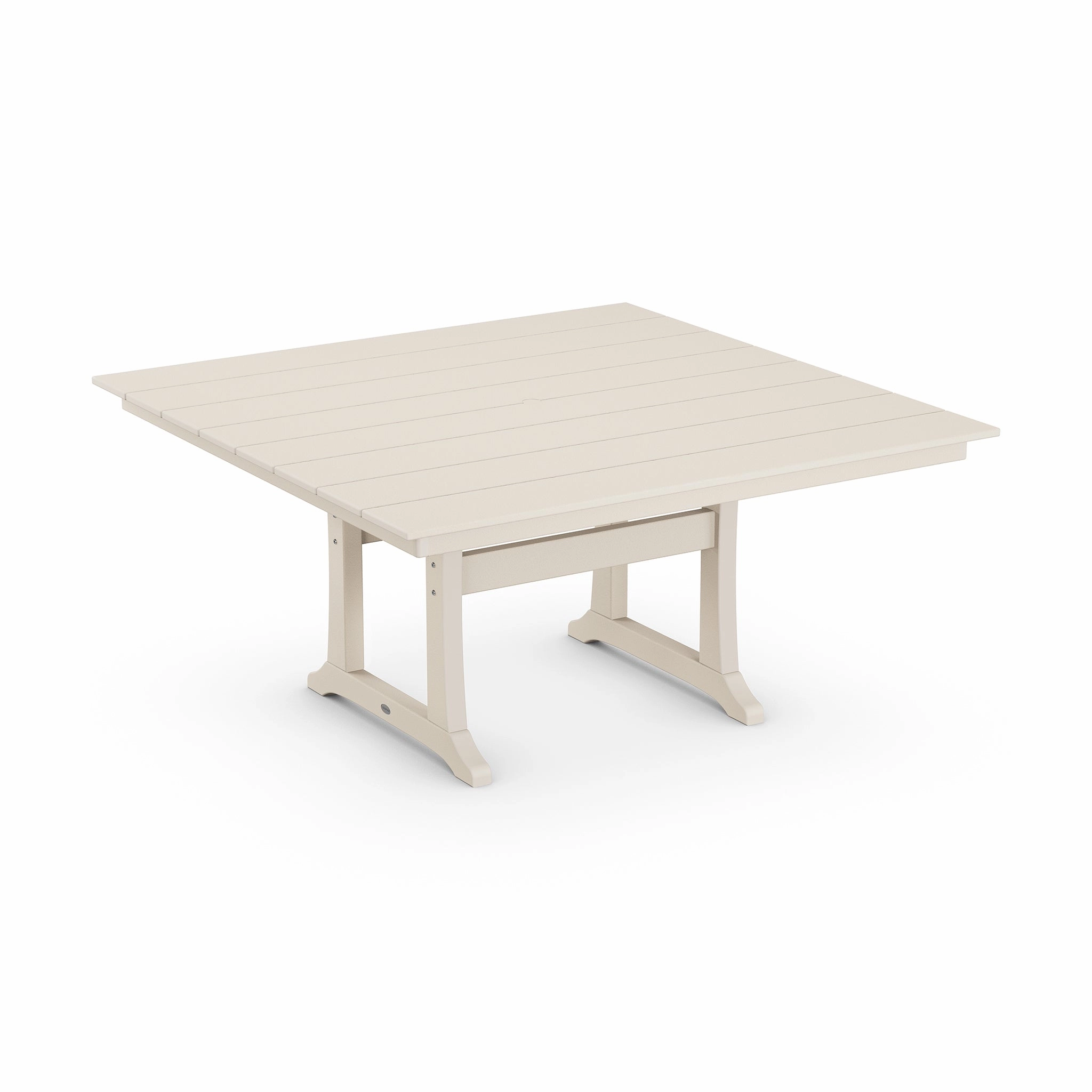 POLYWOOD Farmhouse Trestle 59" Dining Table