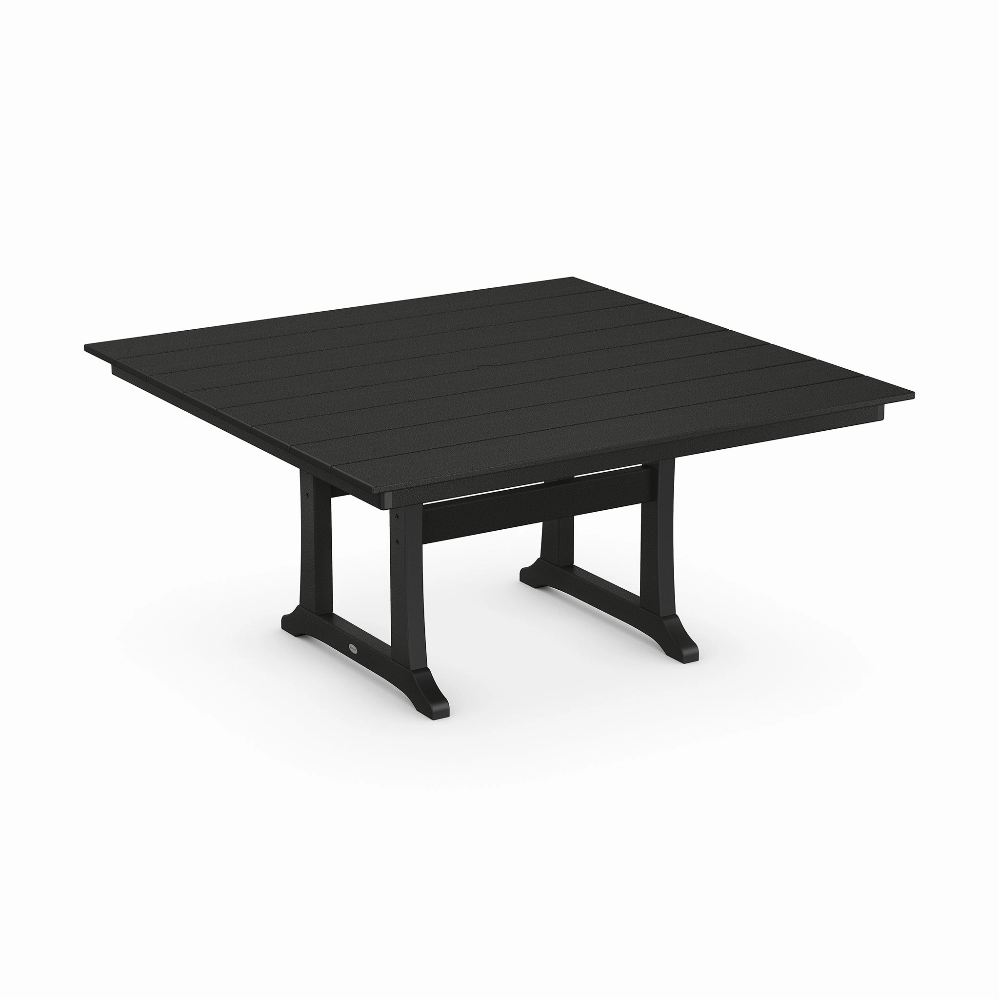 POLYWOOD Farmhouse Trestle 59" Dining Table