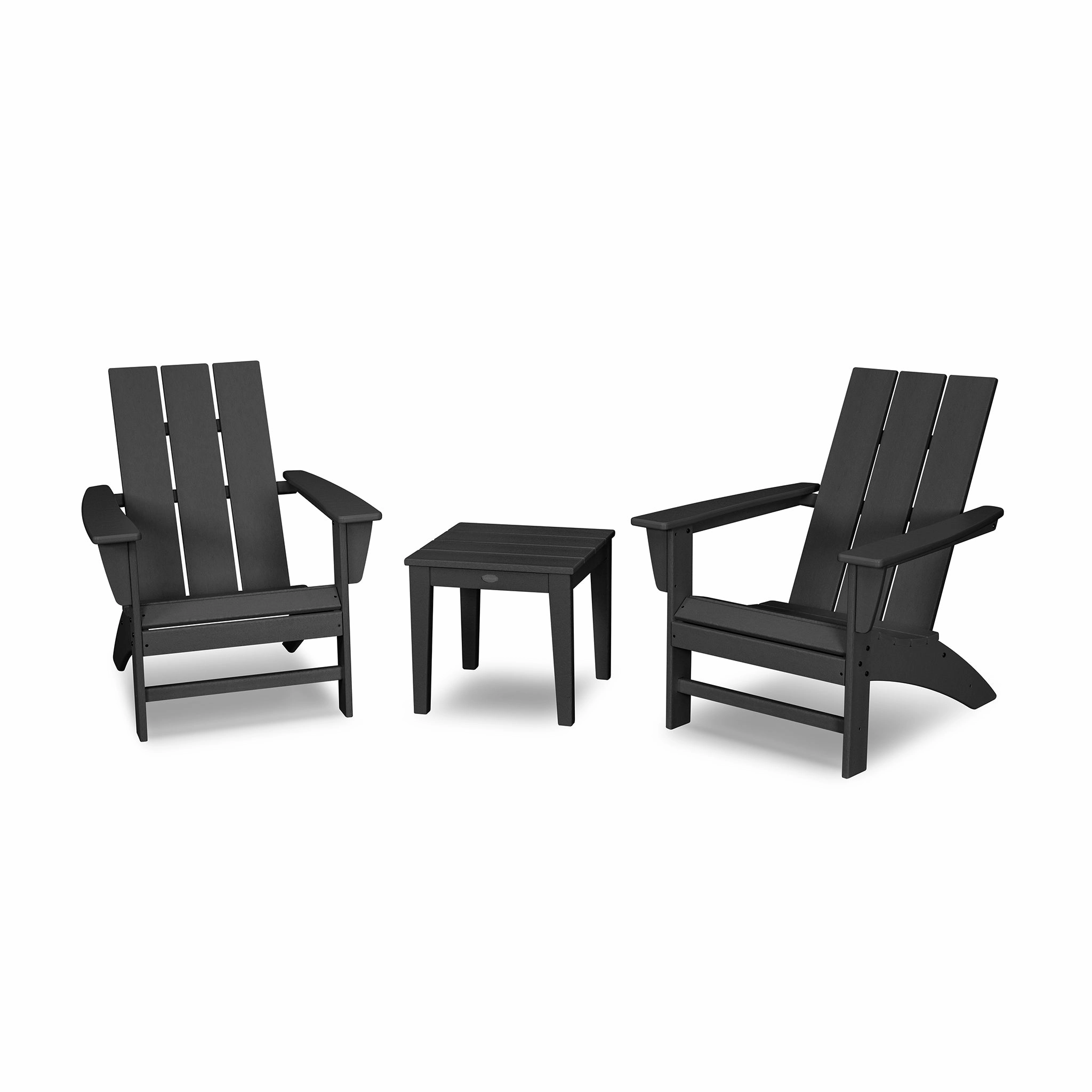 POLYWOOD Modern Adirondack 3-Piece Set