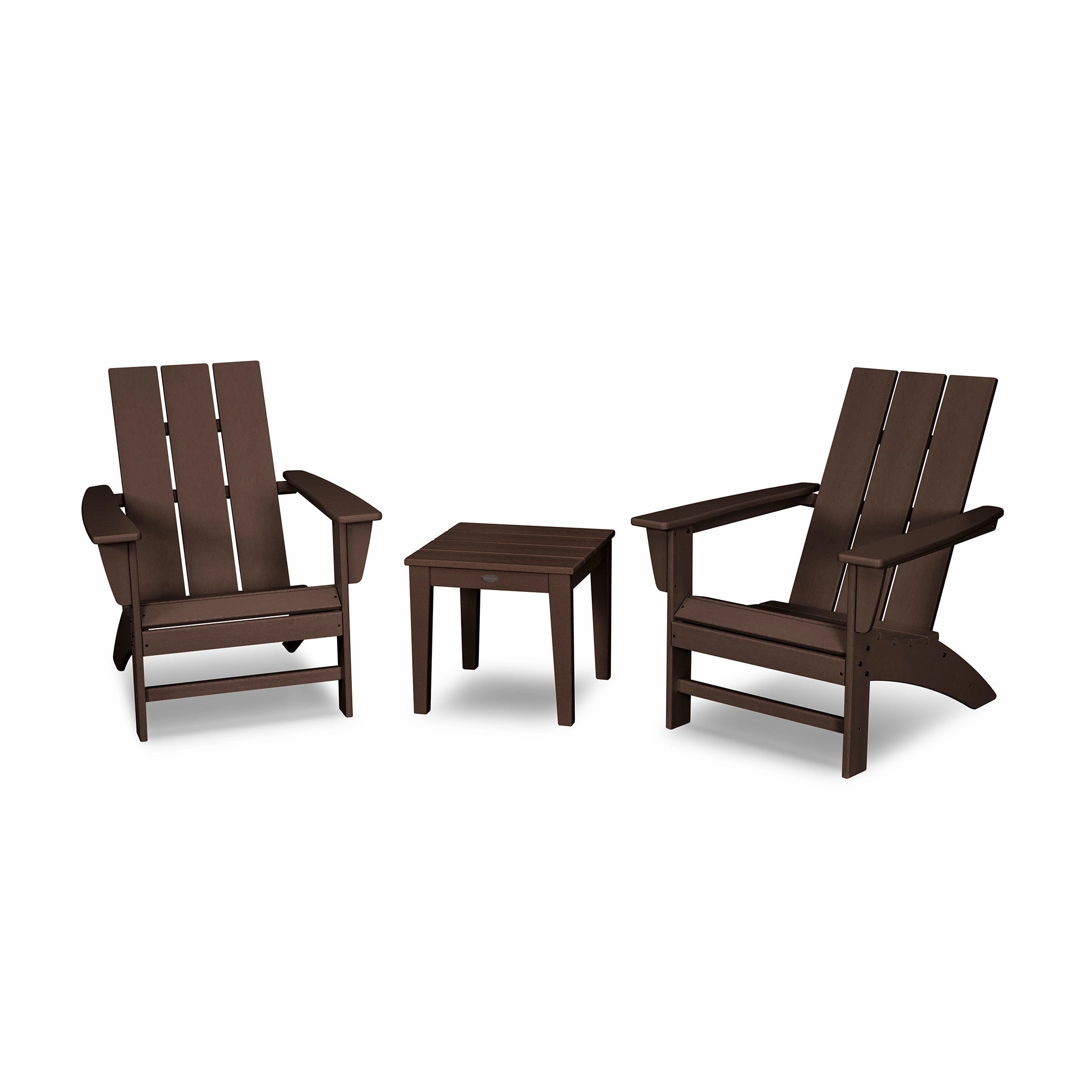 POLYWOOD Modern Adirondack 3-Piece Set