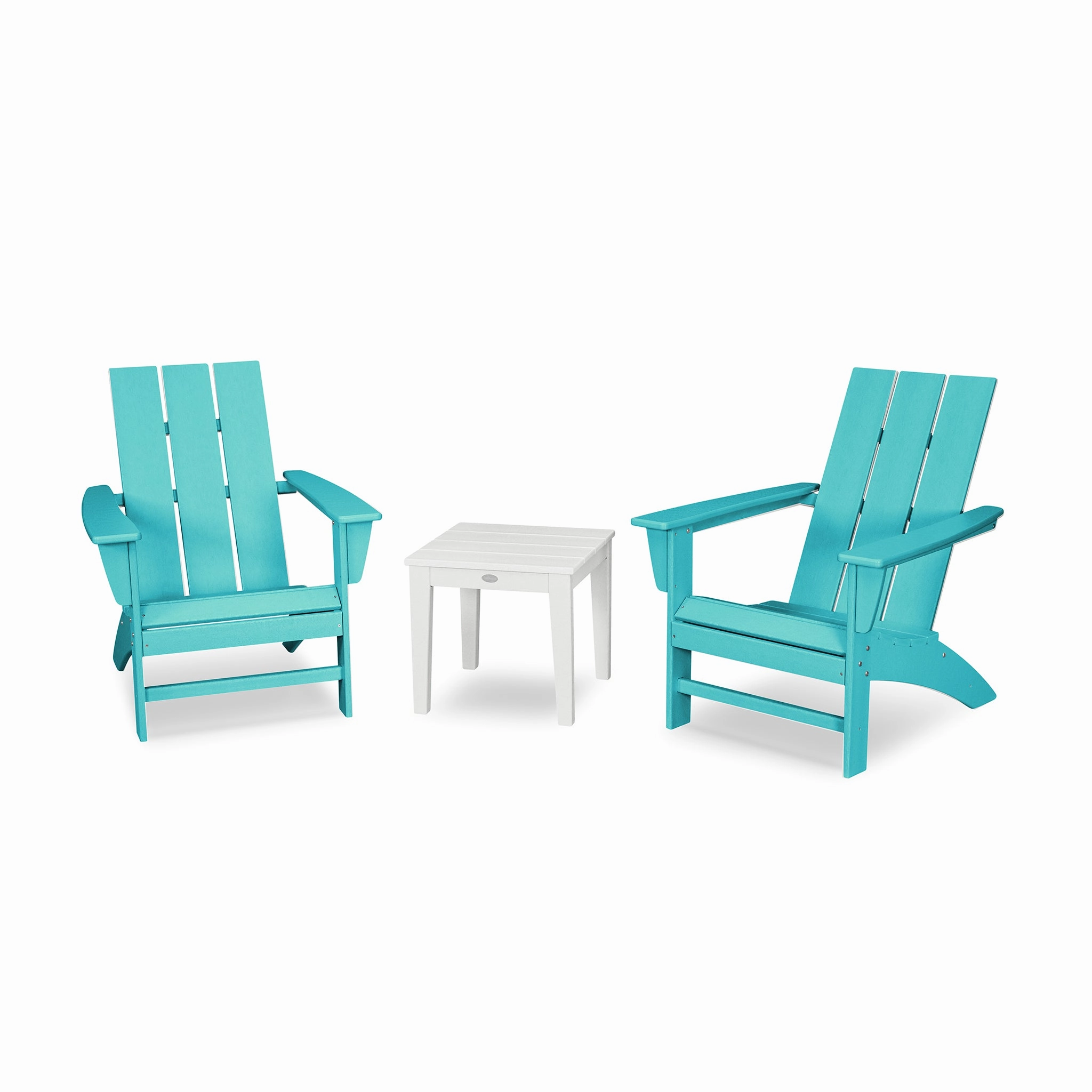 POLYWOOD Modern Adirondack 3-Piece Set