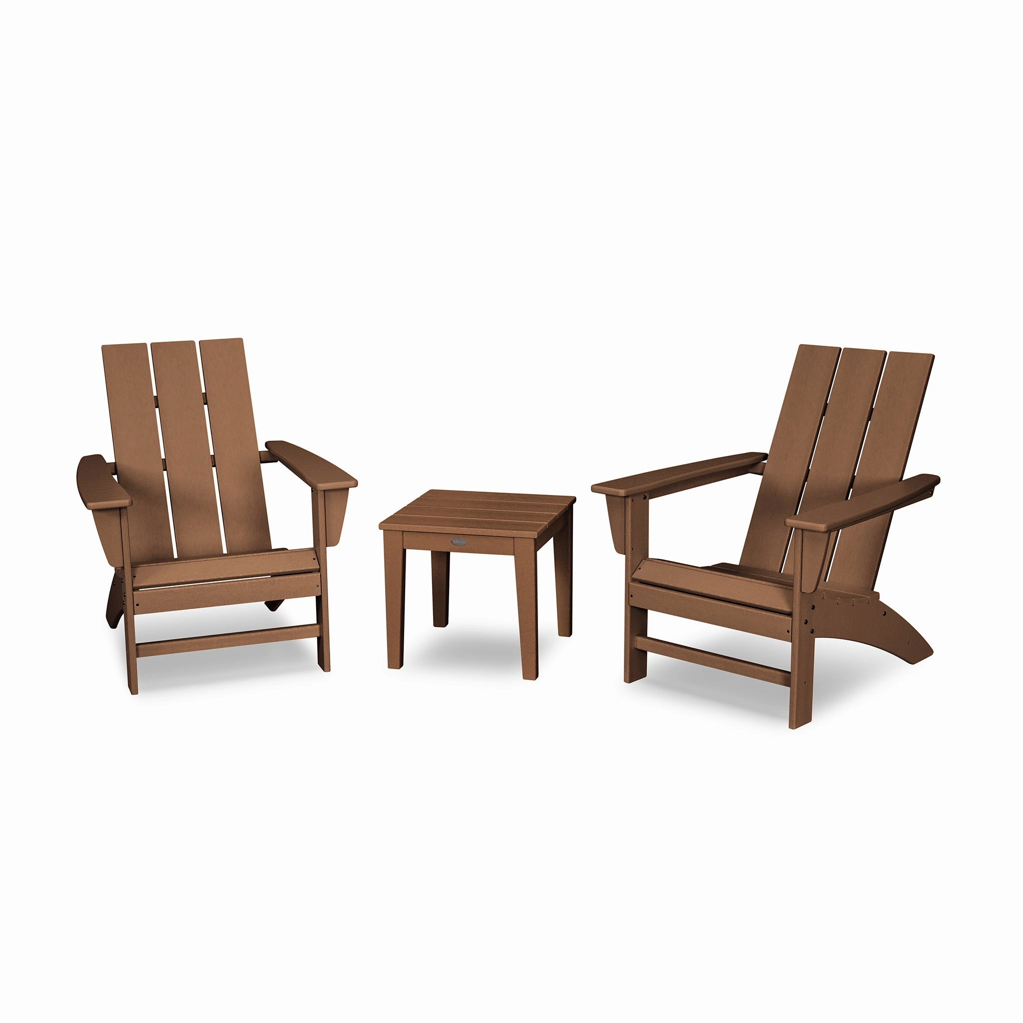 POLYWOOD Modern Adirondack 3-Piece Set