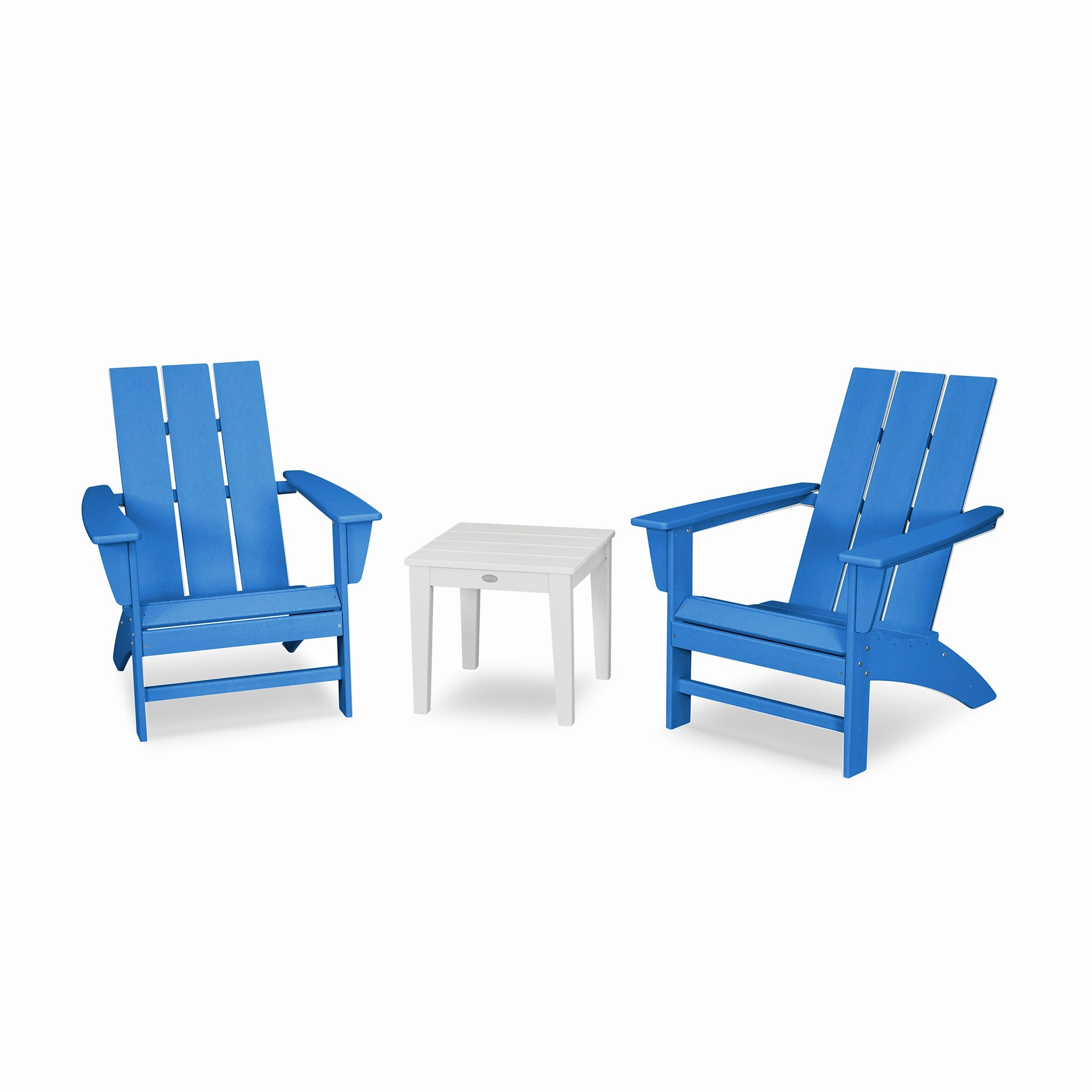 POLYWOOD Modern Adirondack 3-Piece Set