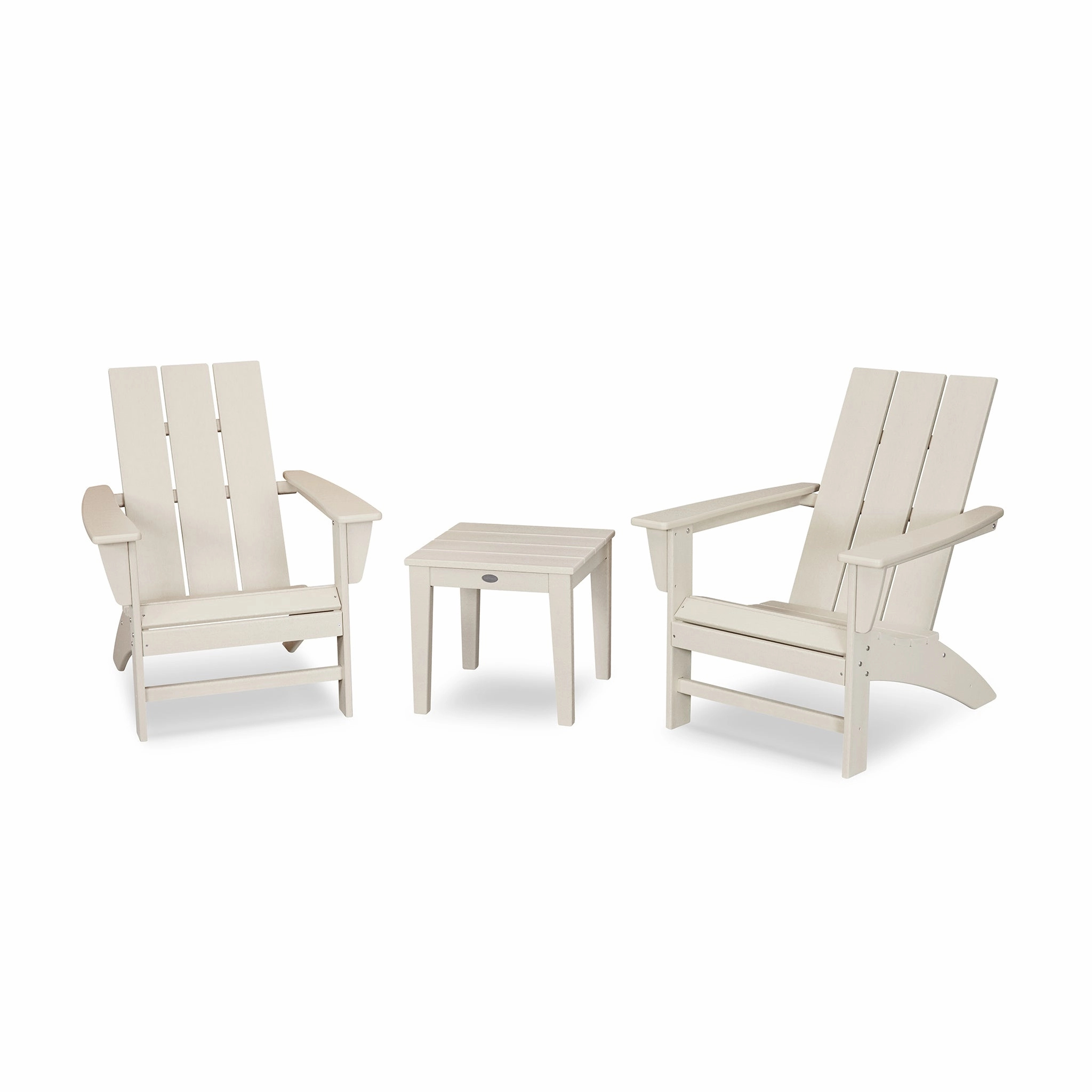 POLYWOOD Modern Adirondack 3-Piece Set