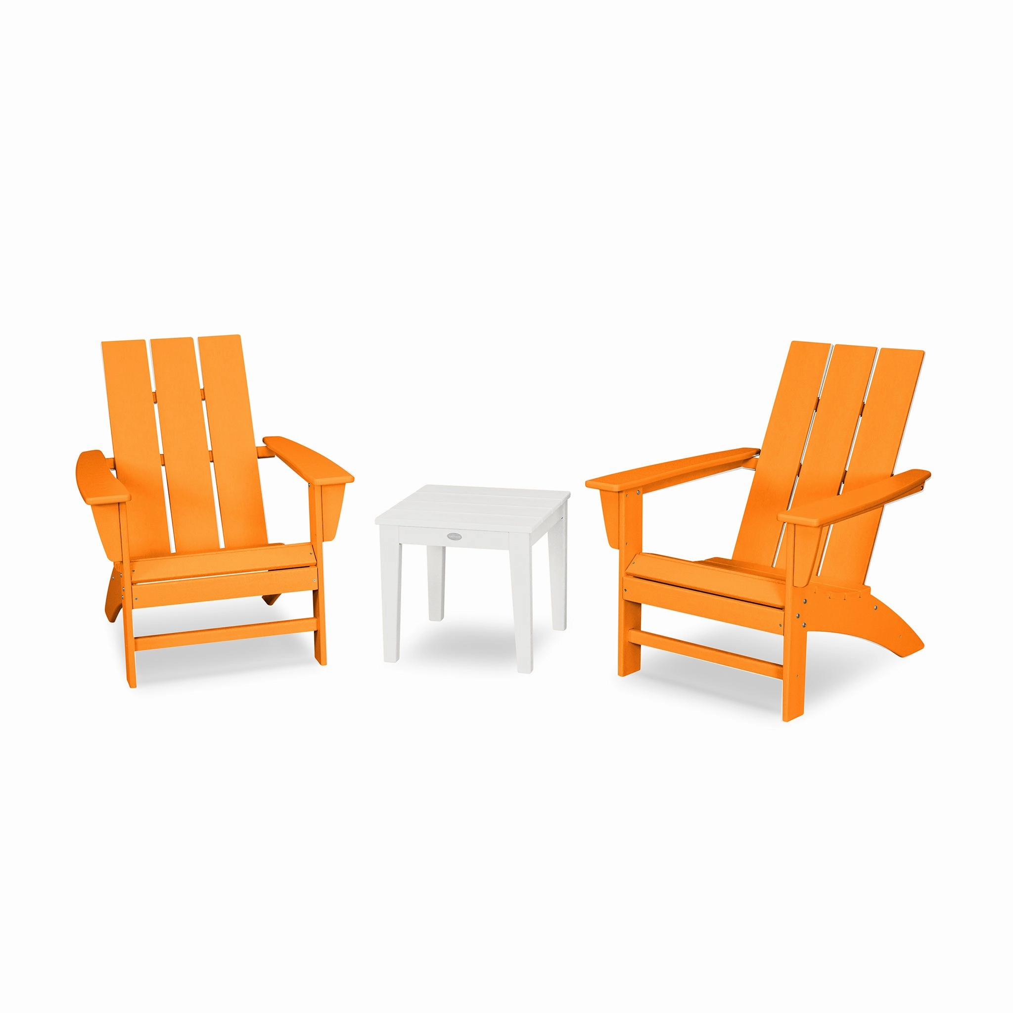 POLYWOOD Modern Adirondack 3-Piece Set