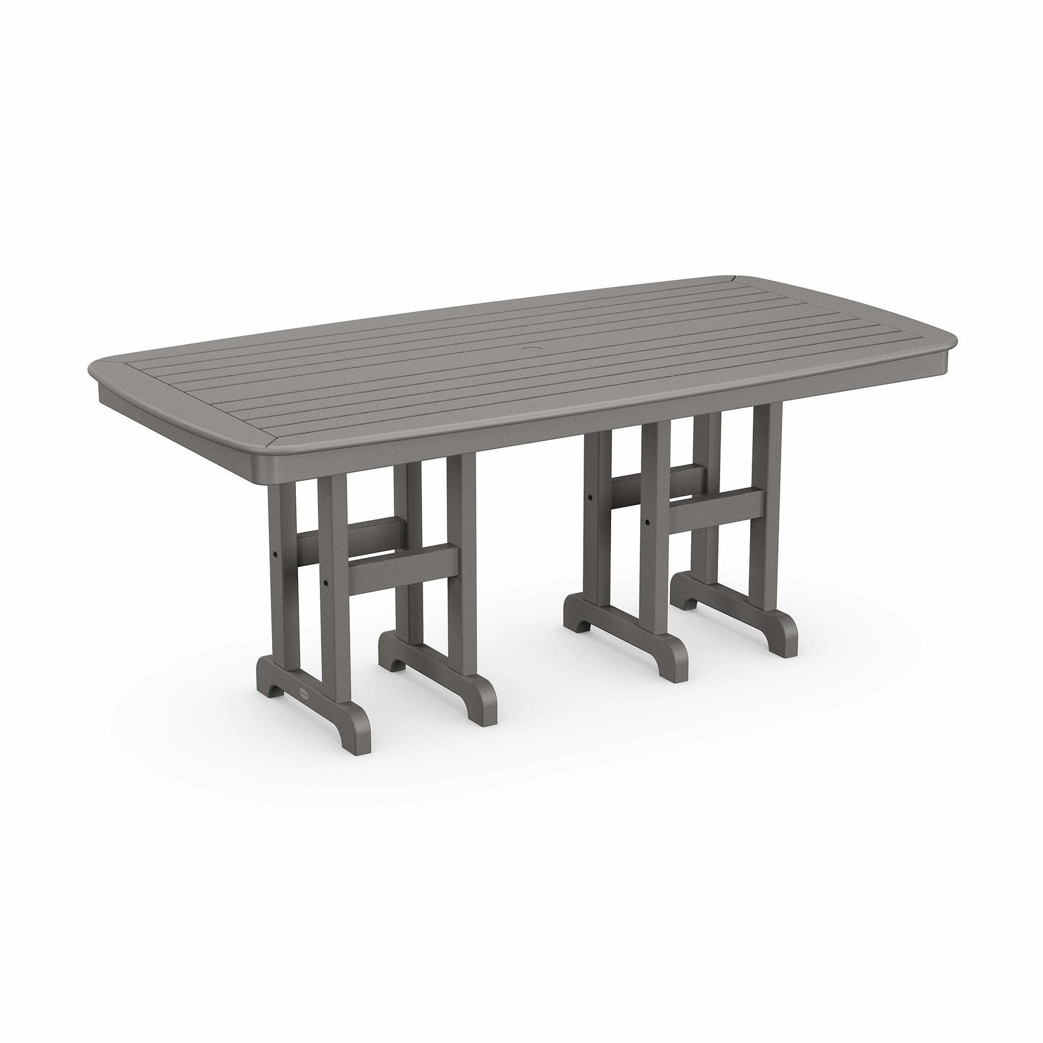 POLYWOOD Nautical 37" x 72" Rectangular Dining Tableoutdoor dining table for 4-6 people