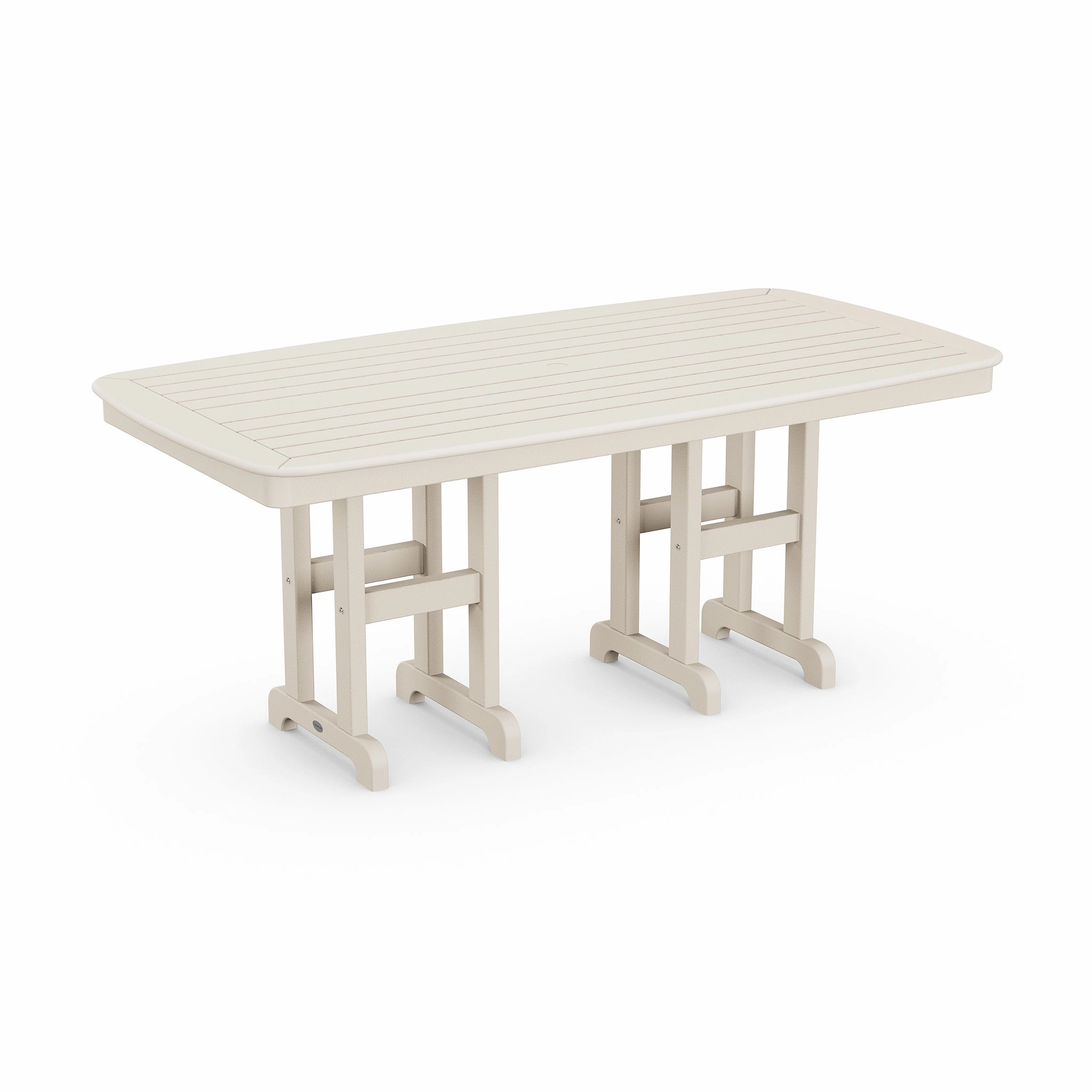 POLYWOOD Nautical 37" x 72" Rectangular Dining Table