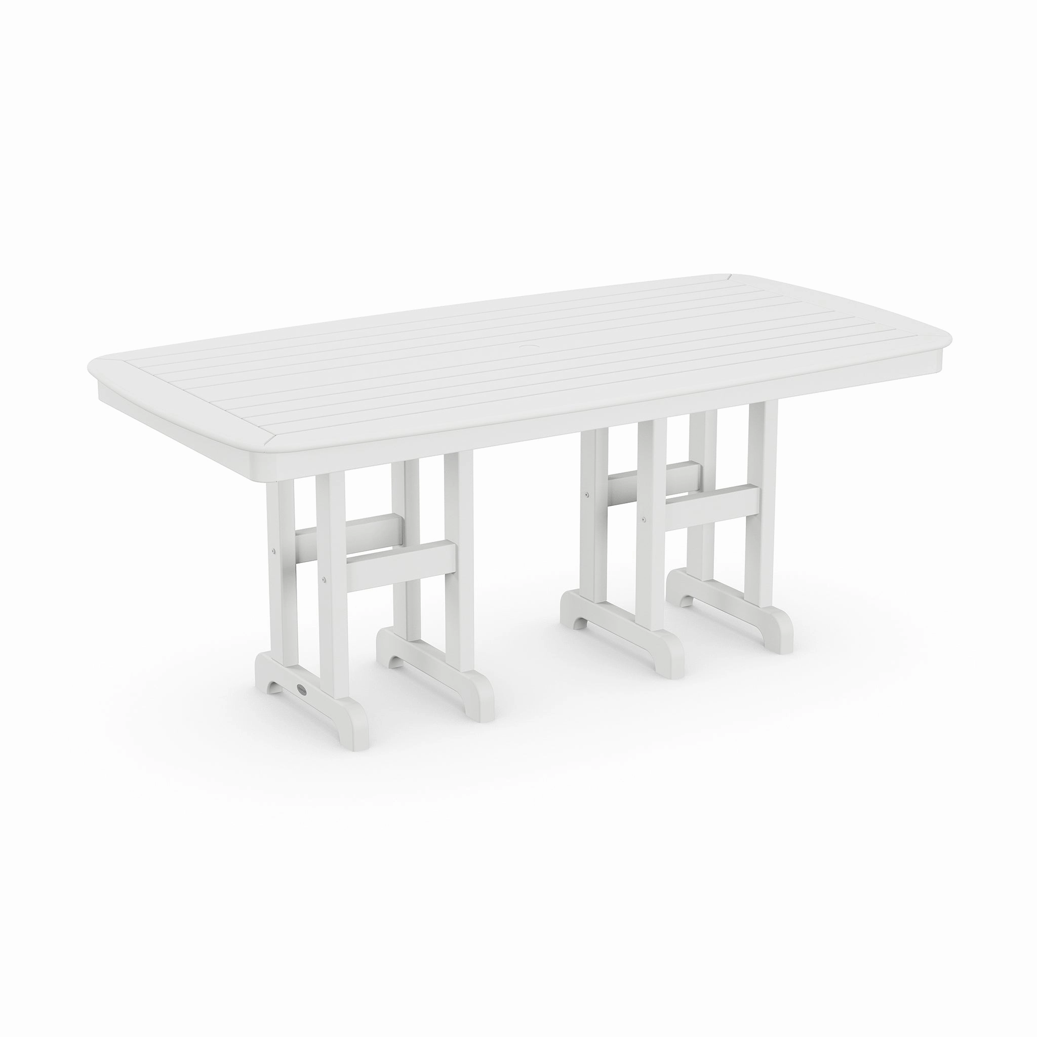 POLYWOOD Nautical 37" x 72" Rectangular Dining Table