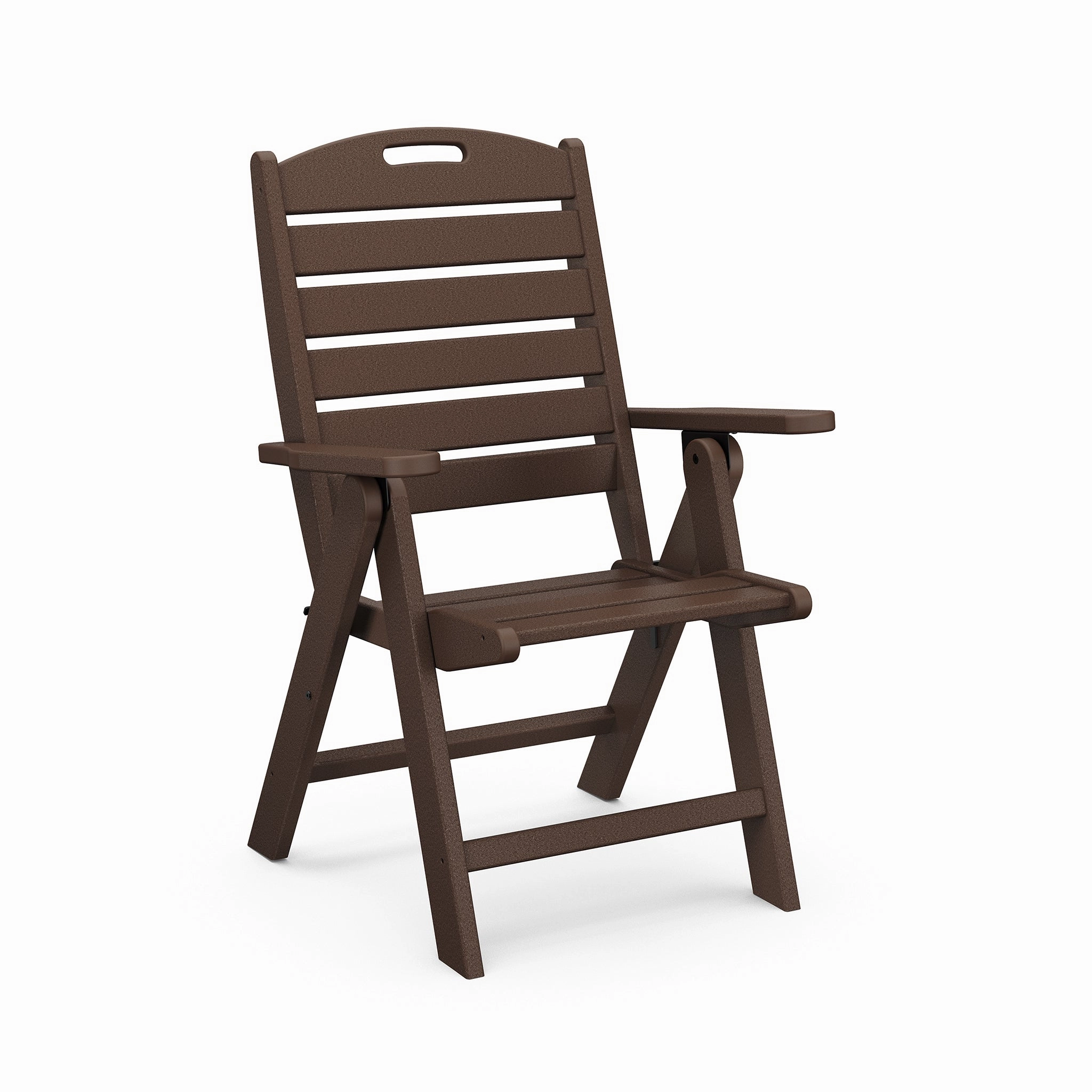 POLYWOOD Nautical Highback Folding Dining Chair