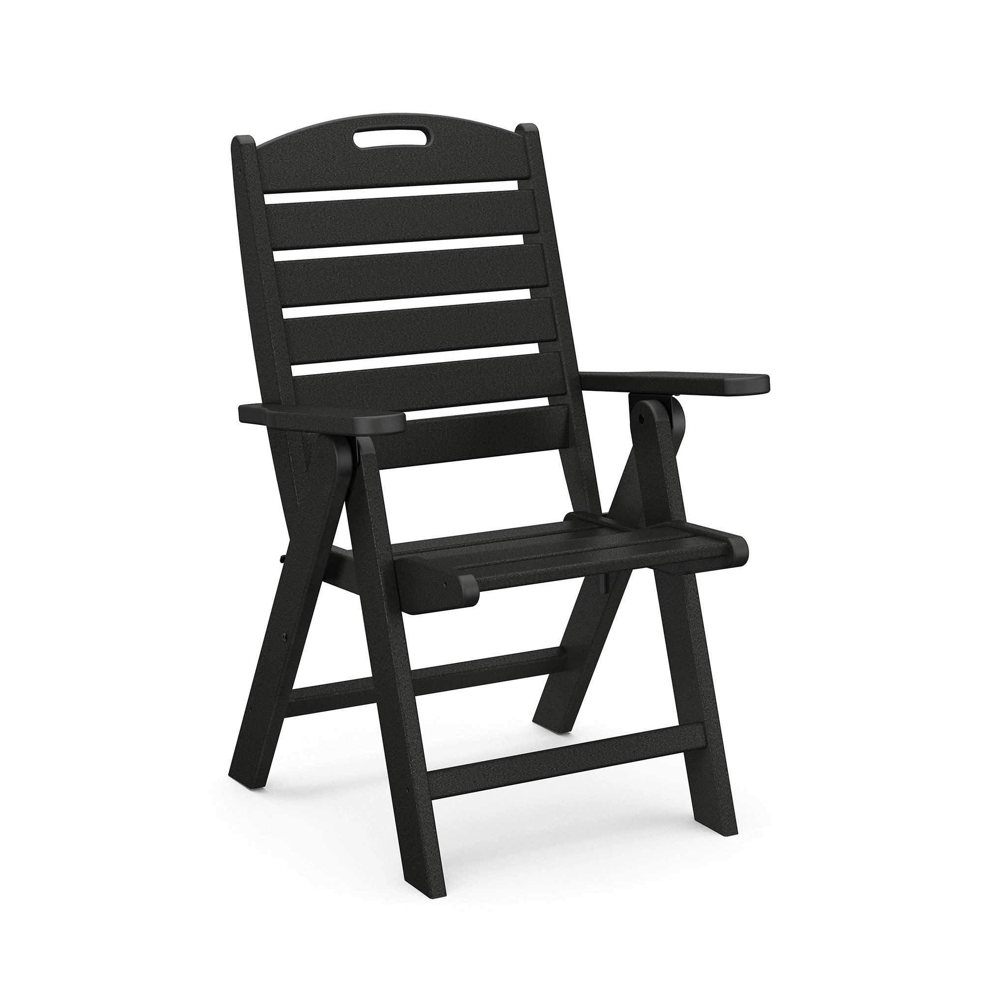 POLYWOOD Nautical Highback Folding Dining Chair