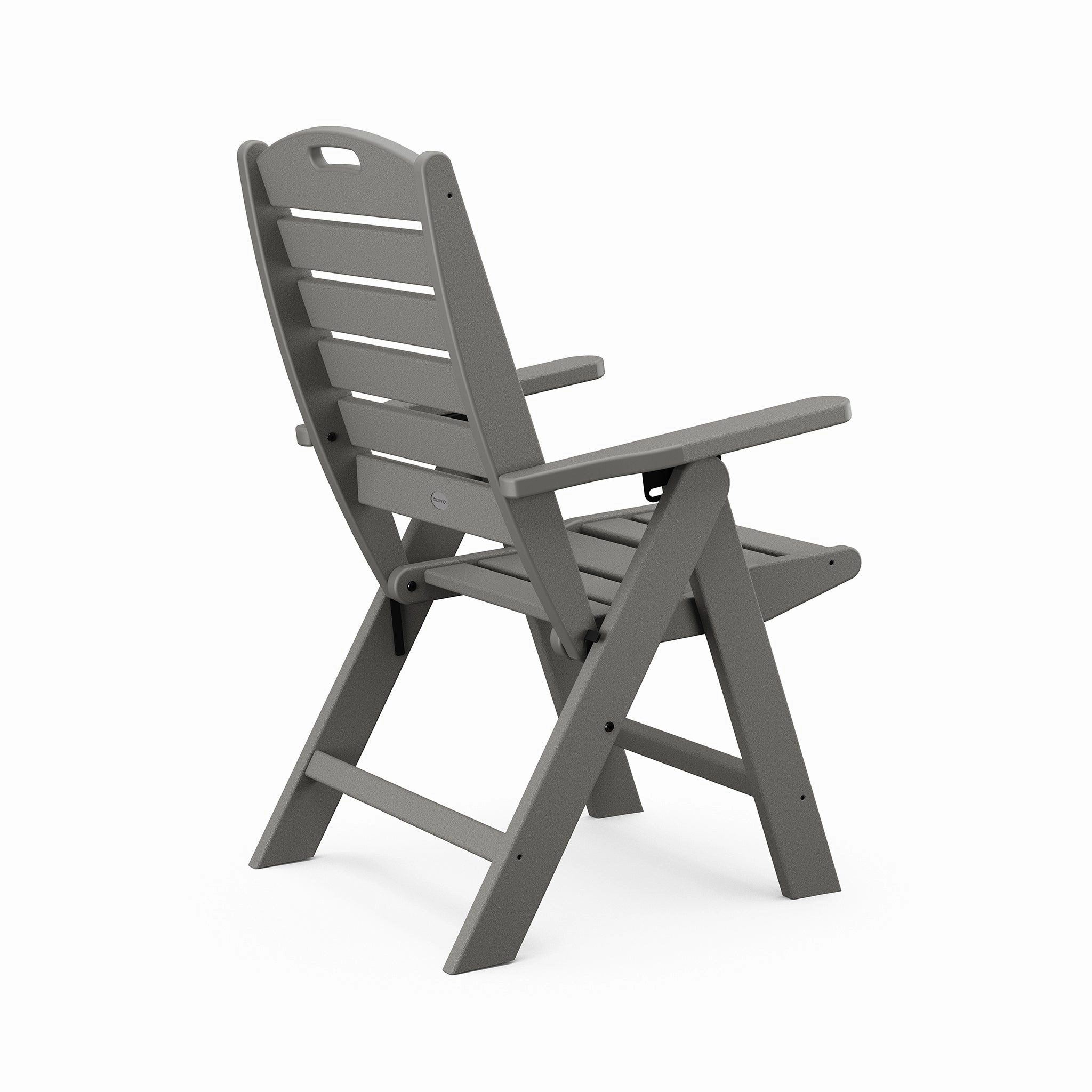 POLYWOOD Nautical Highback Folding Dining Chair
