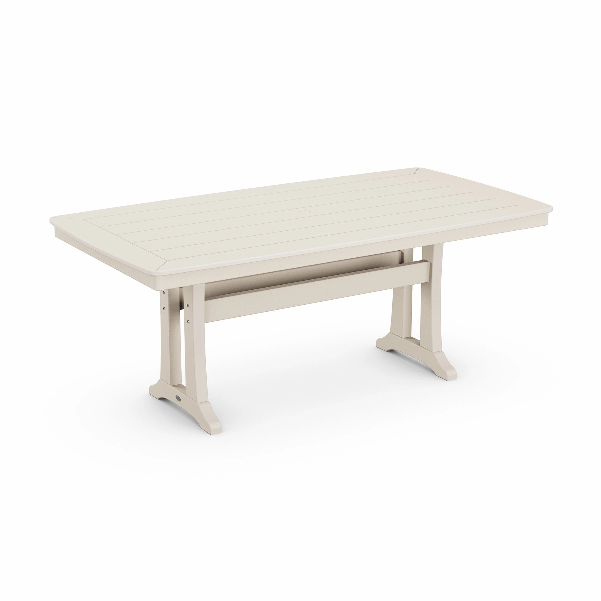 POLYWOOD Nautical Trestle 38" x 73" Dining Table