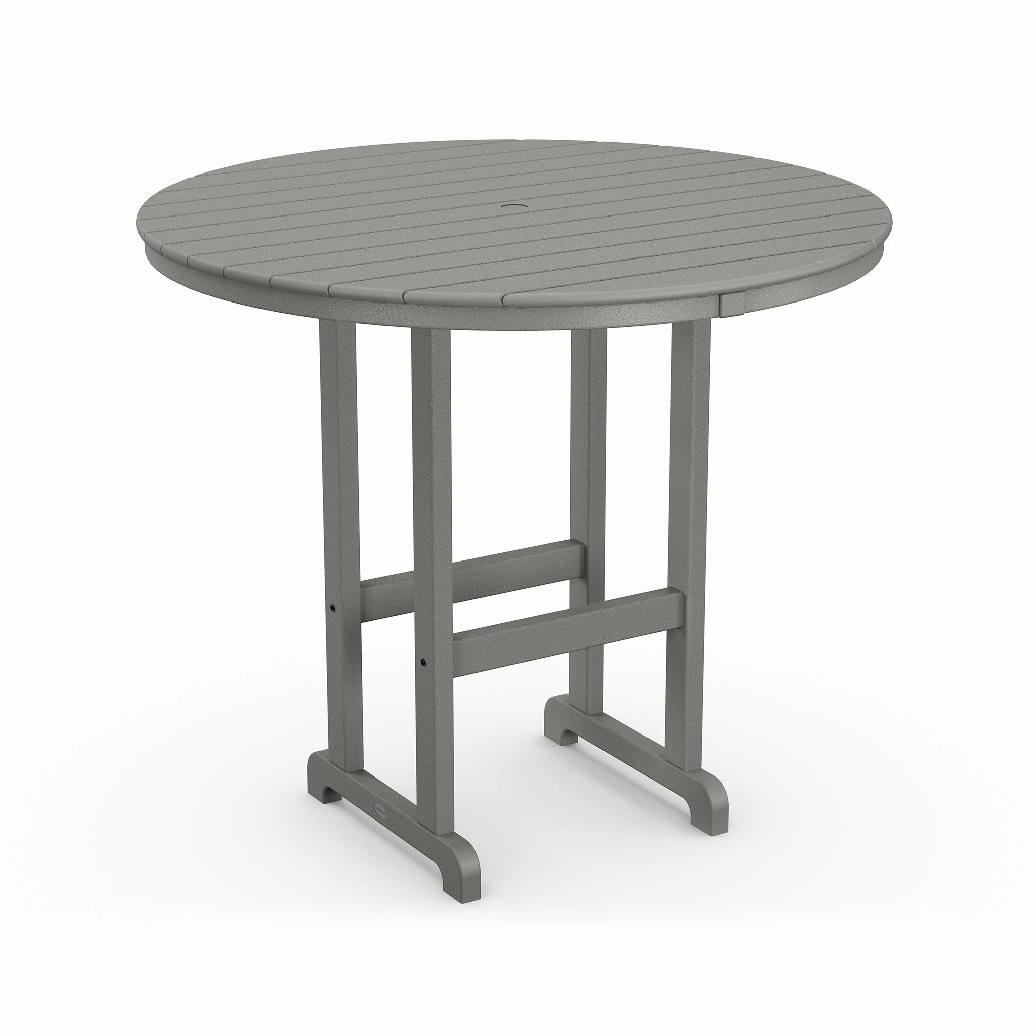 POLYWOOD Outdoor 48" Round Bar Tableoutdoor table for balcony or garden