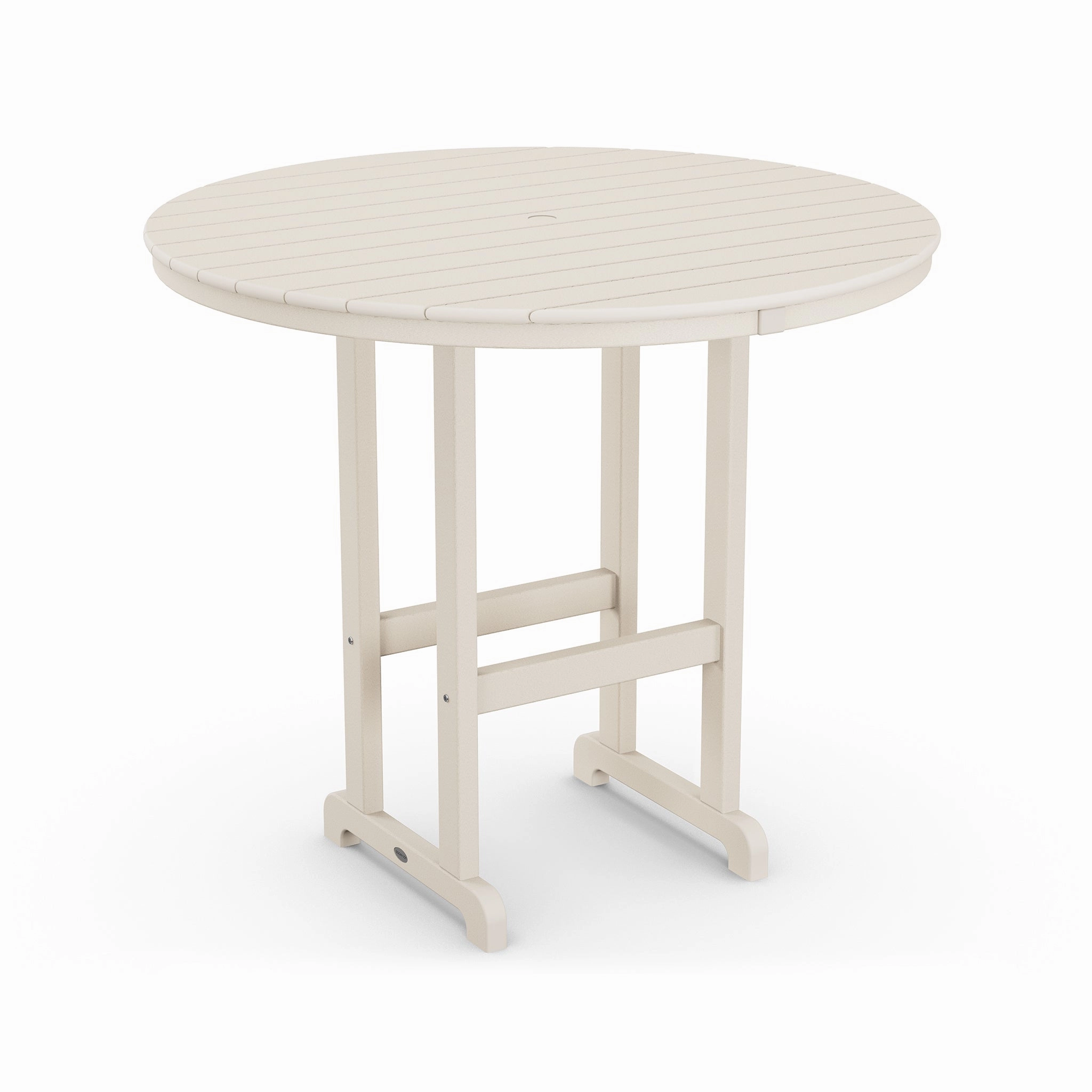 POLYWOOD Outdoor 48" Round Bar Table