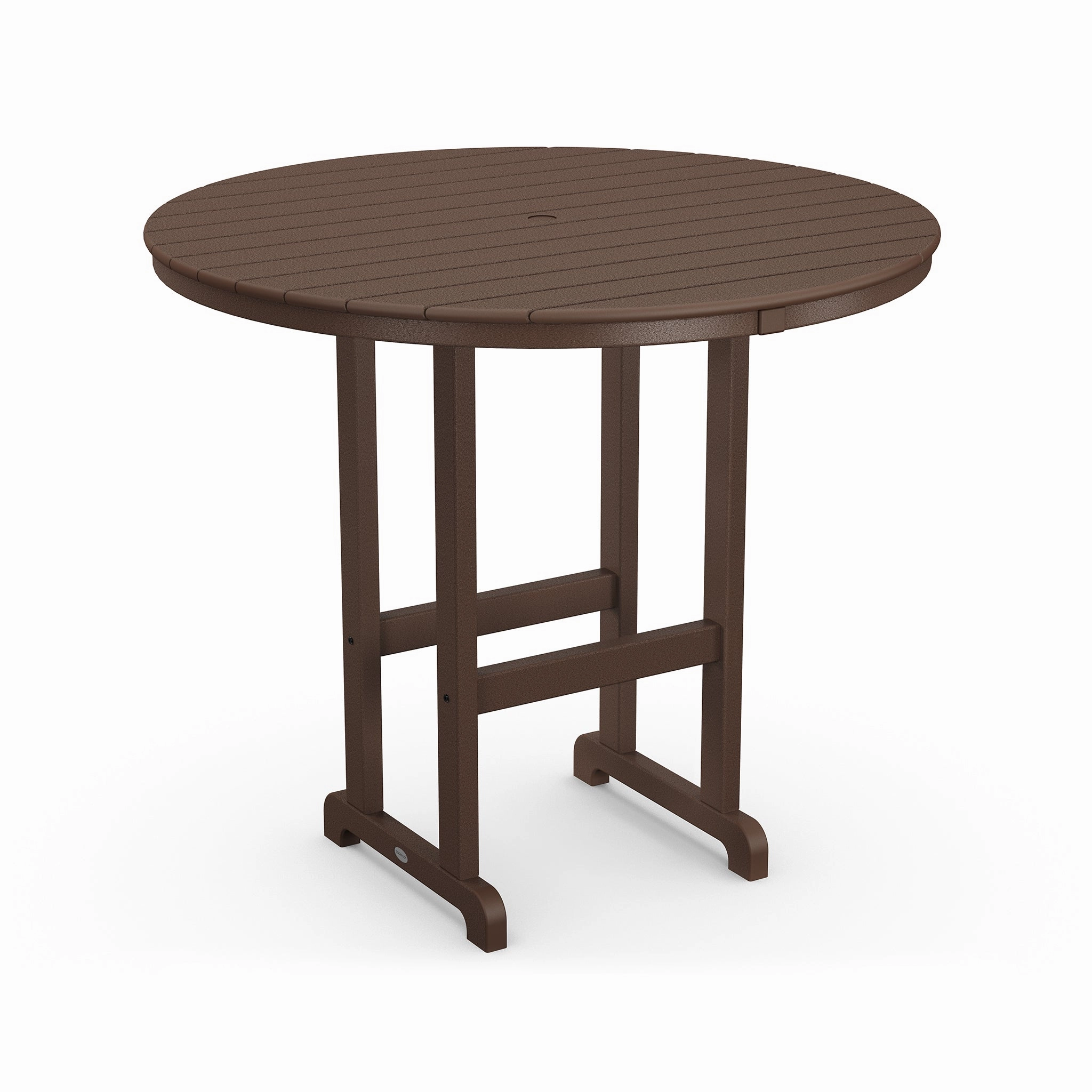 POLYWOOD Outdoor 48" Round Bar Table