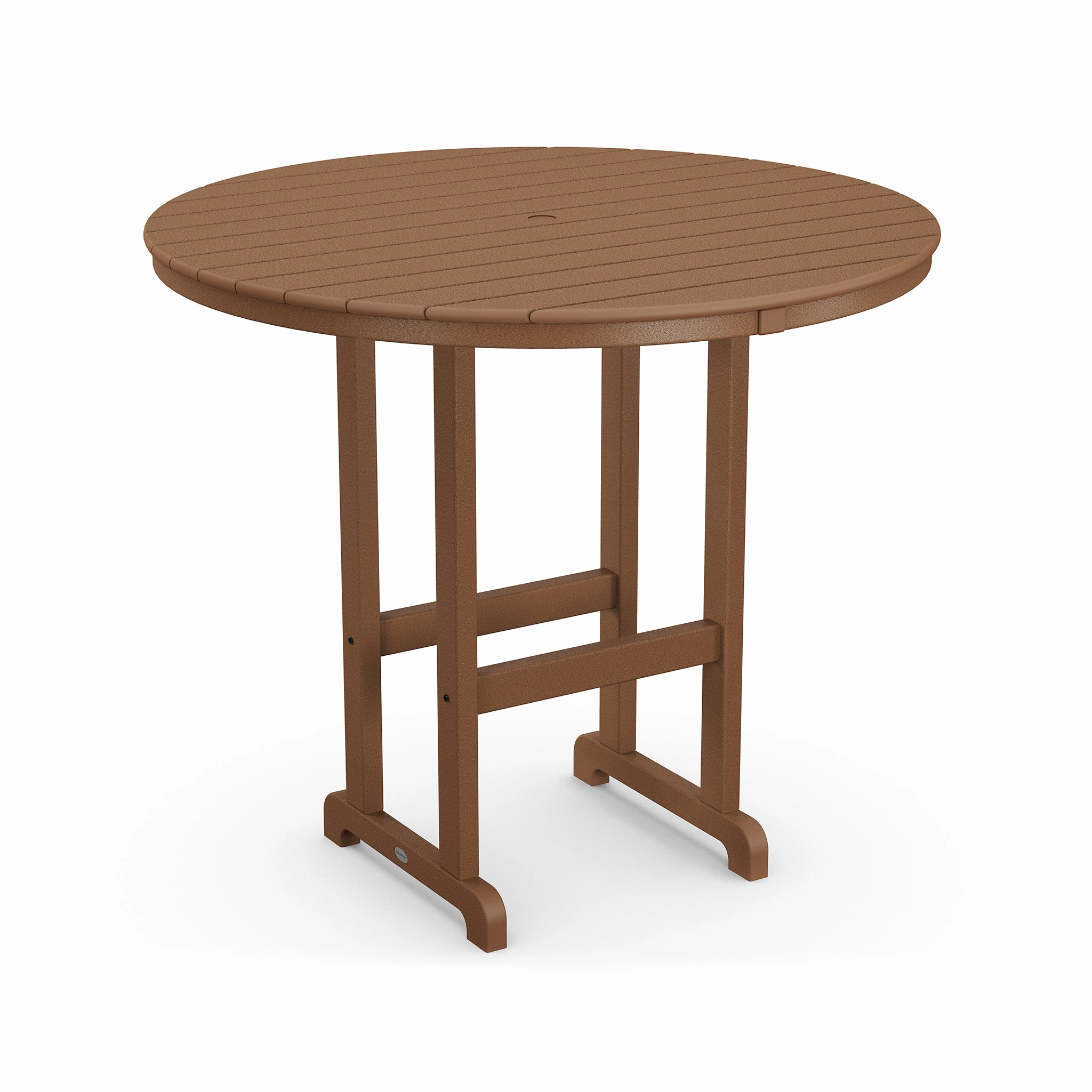 POLYWOOD Outdoor 48" Round Bar Table