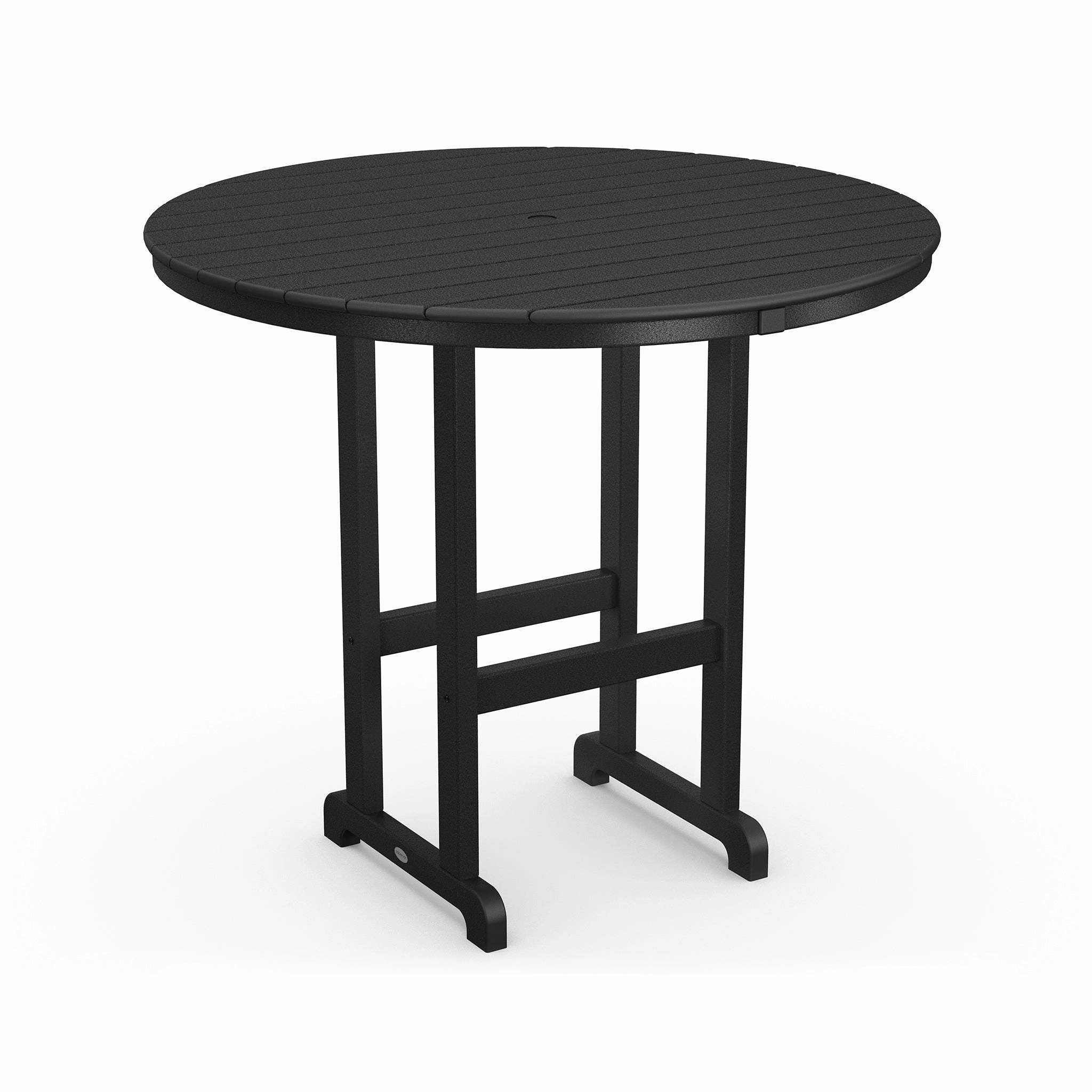 POLYWOOD Outdoor 48" Round Bar Table