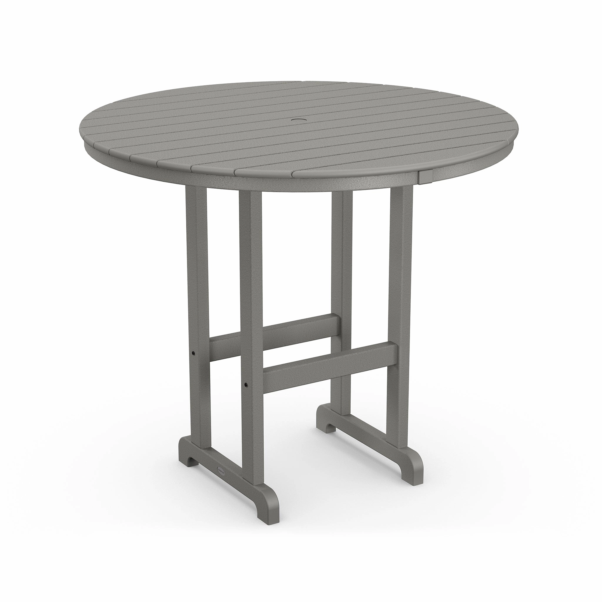 POLYWOOD Outdoor 48" Round Bar Table