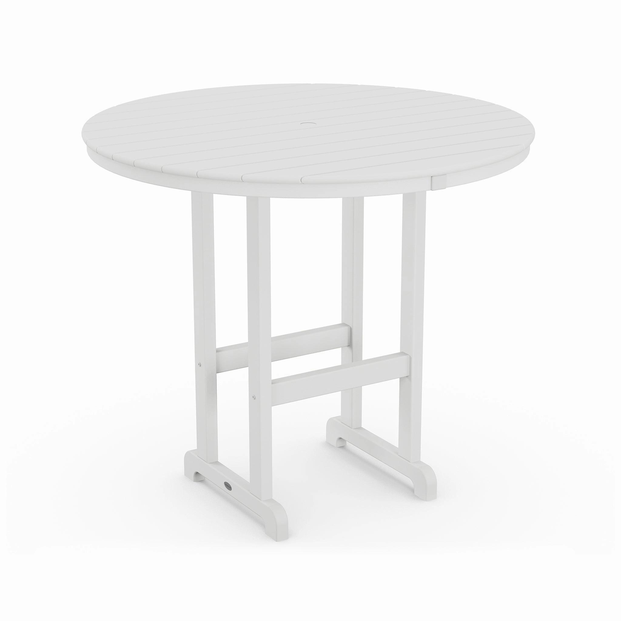 POLYWOOD Outdoor 48" Round Bar Table