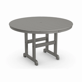 POLYWOOD Outdoor 48" Round Dining Tableoutdoor dining table for 4-6 people