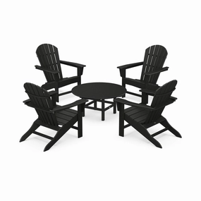 POLYWOOD South Beach 5-Piece Conversation Groupclassic Adirondack outdoor chair