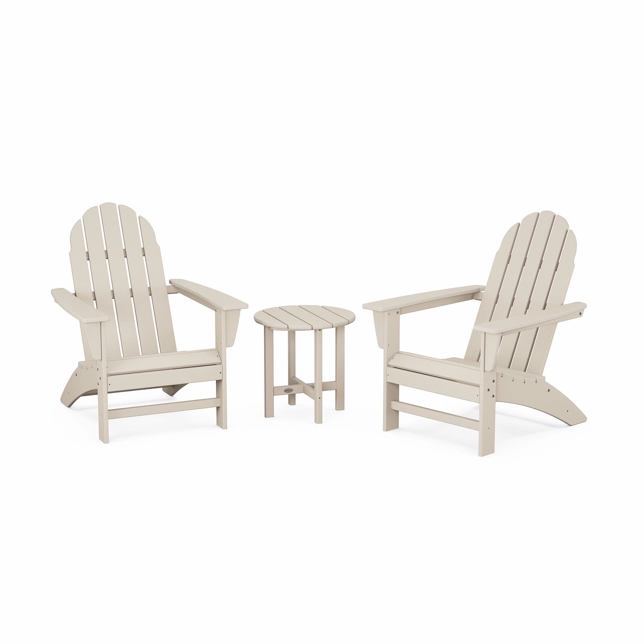 POLYWOOD Vineyard 3-Piece Adirondack Set