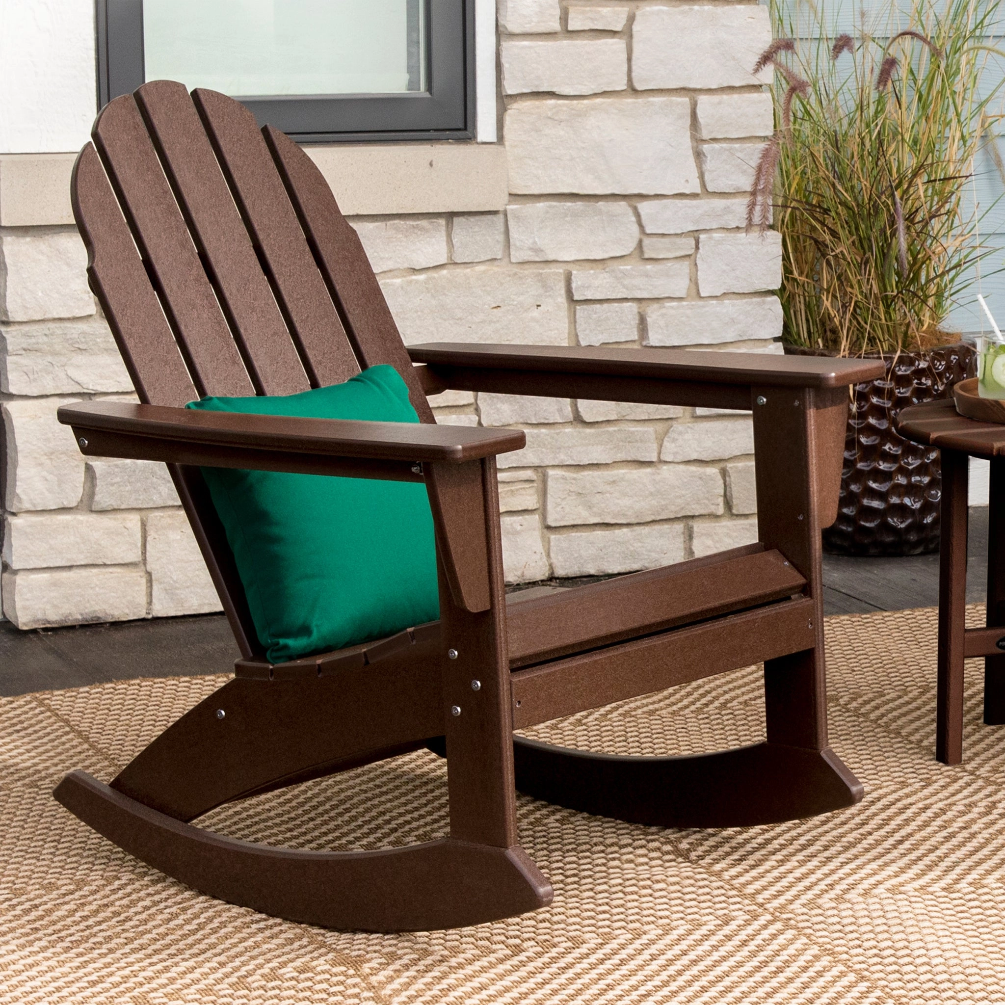 POLYWOOD Vineyard Adirondack Rocking Chair