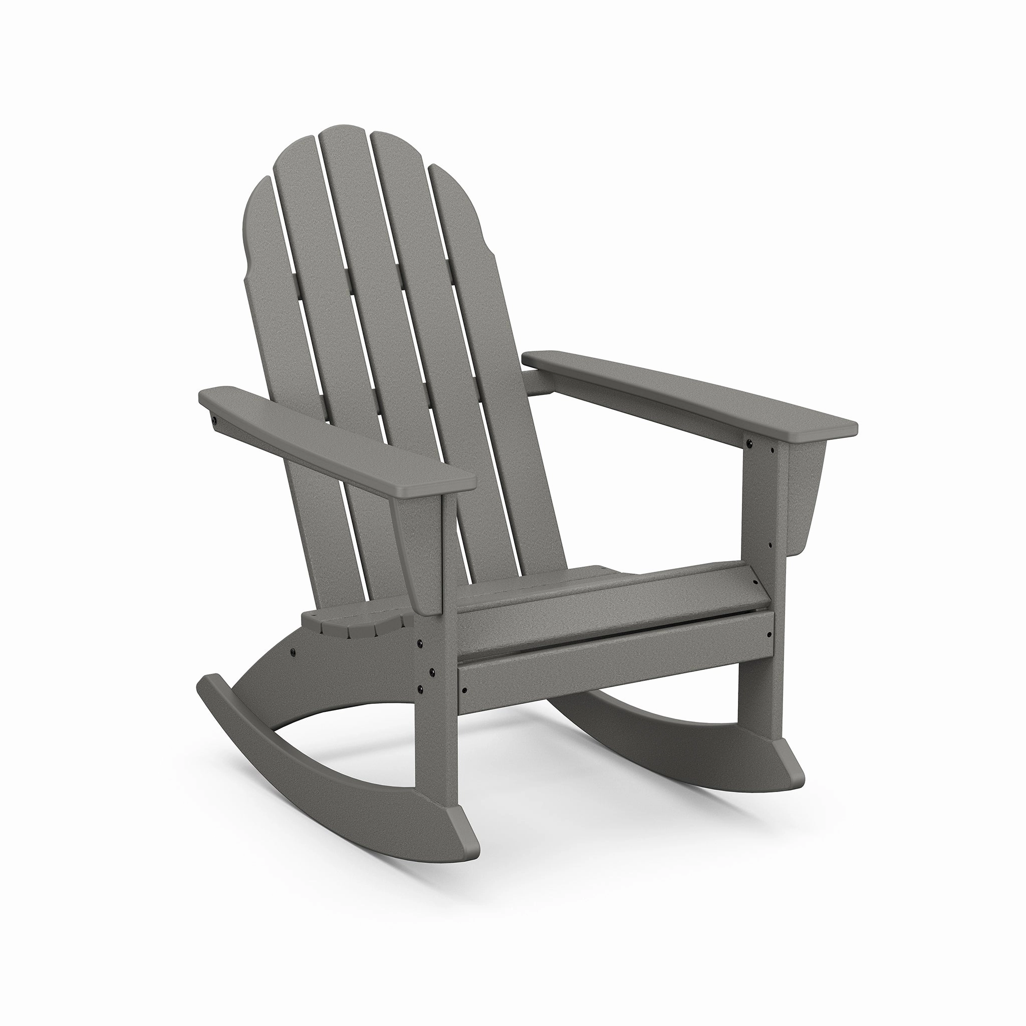 POLYWOOD Vineyard Adirondack Rocking Chairoutdoor rocking chair for porch or garden