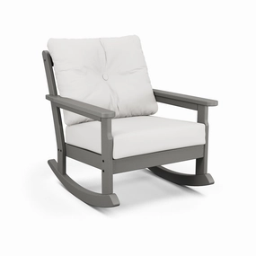 POLYWOOD Vineyard Deep Seating Rocking Chairoutdoor rocking chair for porch or garden