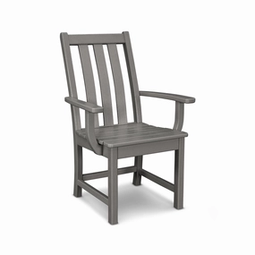 POLYWOOD Vineyard Dining Arm Chairoutdoor dining chair with armrests