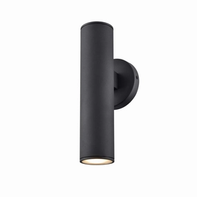 Pond Inlet Outdoor Two Light Outdoor Wall Sconce Multiple Outdoor/BlackOutdoor wall sconces with motion sensor
