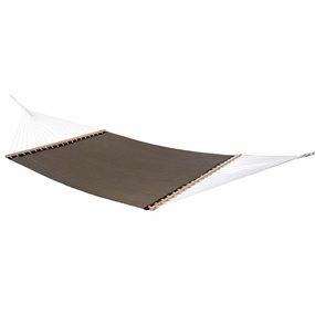 Poolside Spreader Bar Hammock - Sienna outdoor hammock with stand and canopy