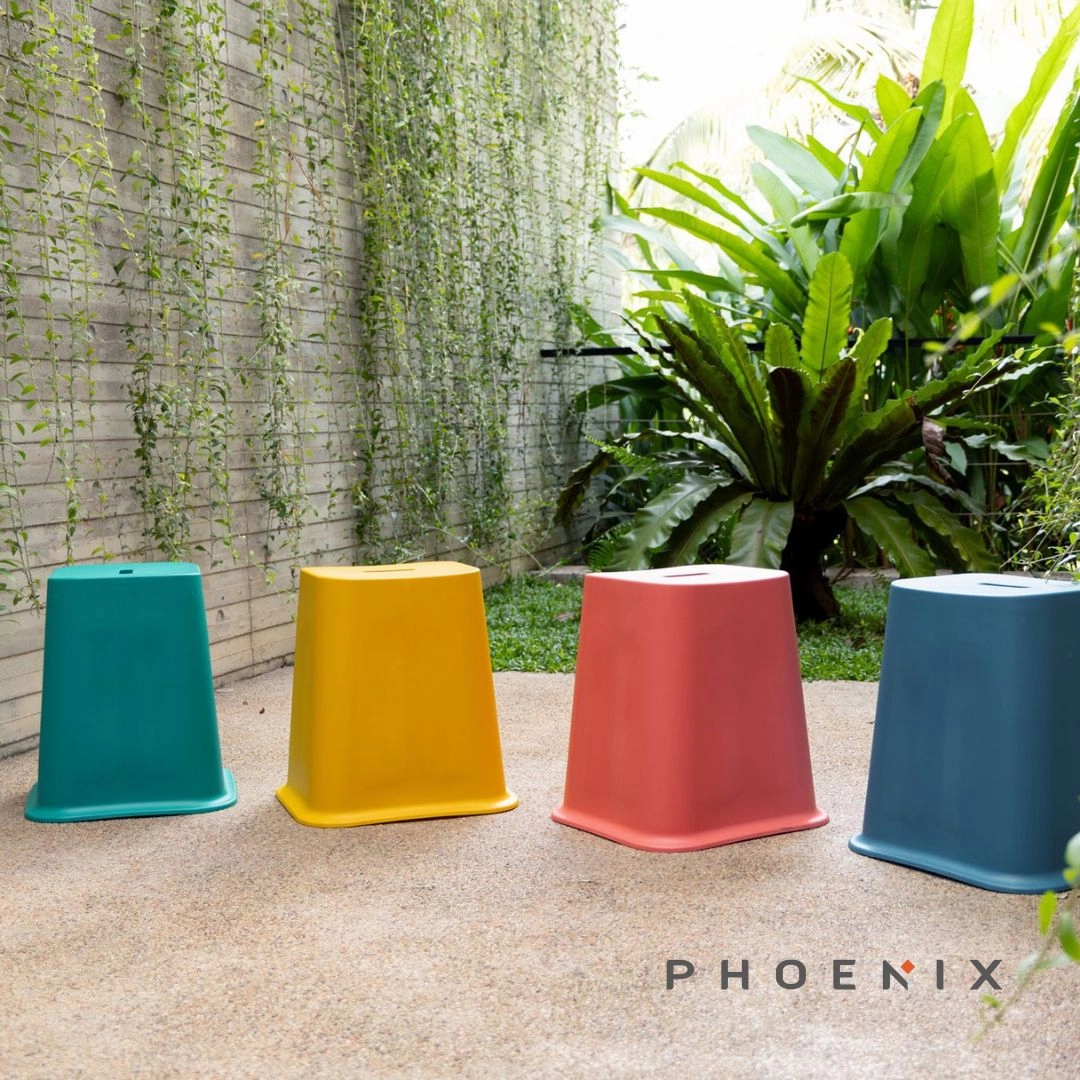 Pop Stool Side Table Stackableoutdoor chair for garden and patio