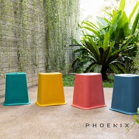 Pop Stool Side Table Stackableoutdoor chair for garden and patio