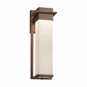 Porcelina LED Outdoor Wall Sconce Dark BronzeOutdoor wall sconces with motion sensor