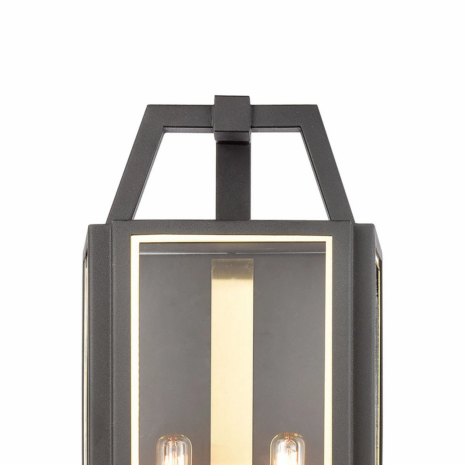 Portico Two Light Outdoor Wall Sconce Charcoal