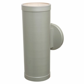 Poseidon Dual LED Wallwasher SatinOutdoor wall sconces with motion sensor