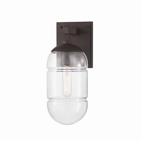 Poston 1-Light Small Outdoor Wall LightWeatherproof outdoor lighting