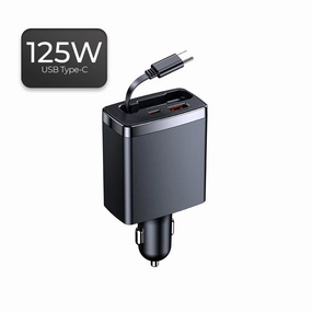 Exclusive Online Offer Powerdrive 65W Retractable Car Charger