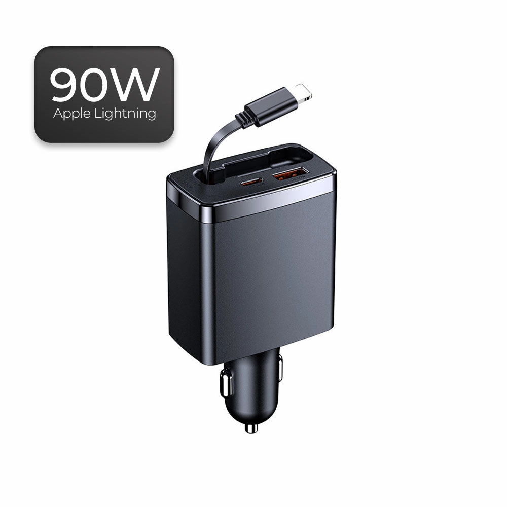 Today Only Special Flash Deal Today Powerdrive 65W Retractable Car Charger