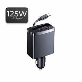 Exclusive Online Offer Powerdrive 65W Retractable Car Charger