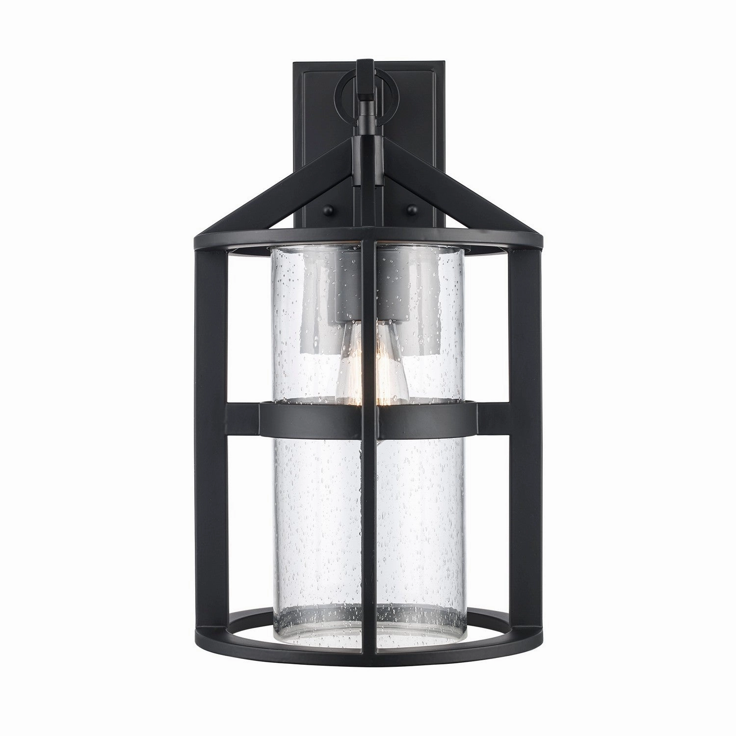 Prado One Light Outdoor Wall Lantern BlackOutdoor wall sconces with motion sensor
