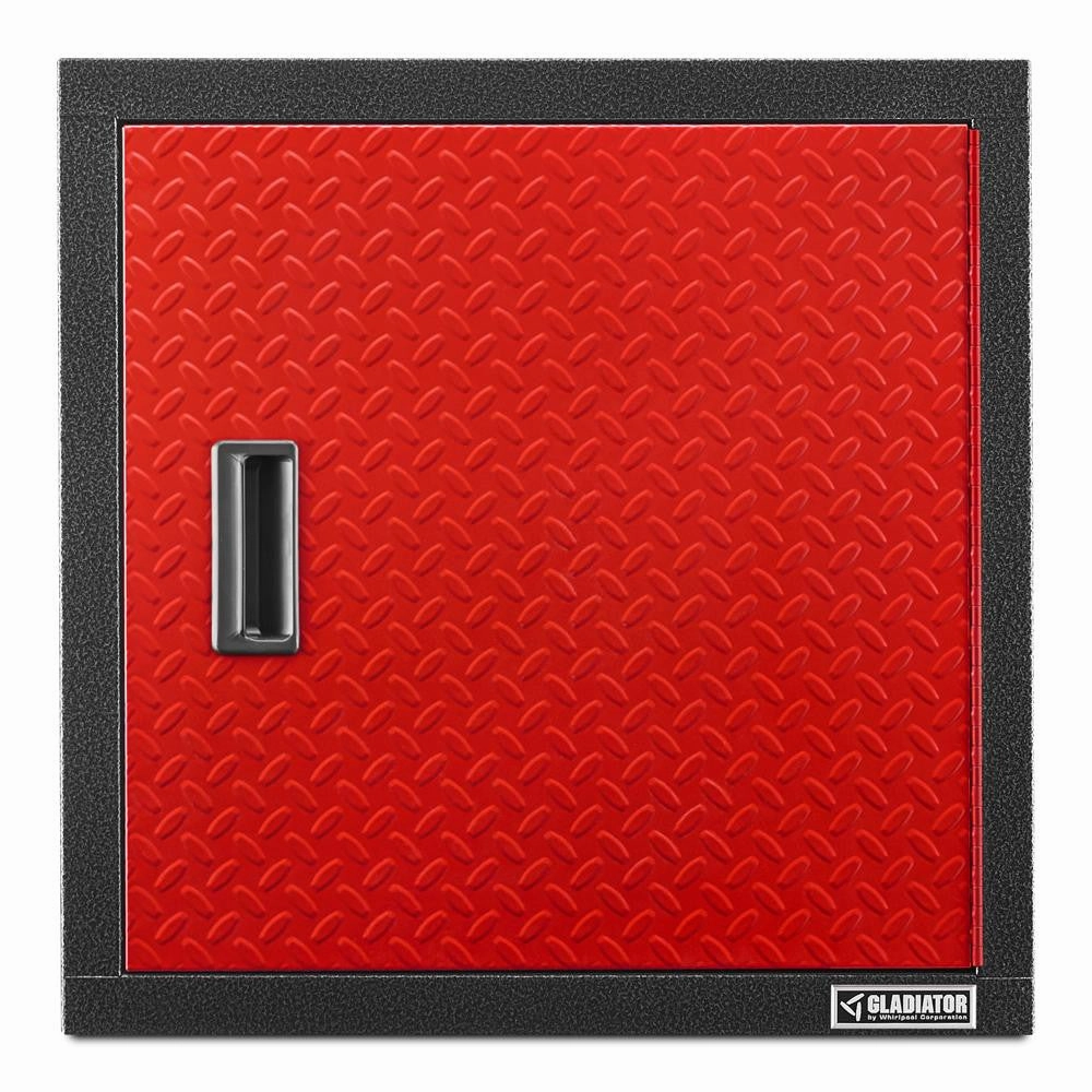 Premier Pre-assembled 24 Wall Gearbox - Red Tread Storage Solution large capacity outdoor storage box