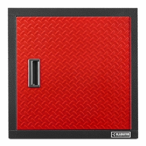Premier Pre-assembled 24 Wall Gearbox - Red Tread Storage Solution large capacity outdoor storage box