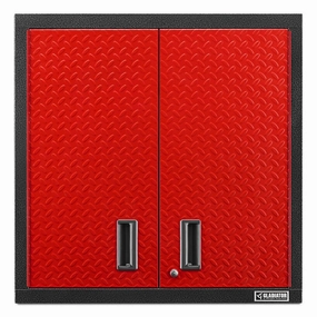 Premier Pre-assembled 30 Wall Gearbox - Red Tread Storage Solution large capacity outdoor storage box